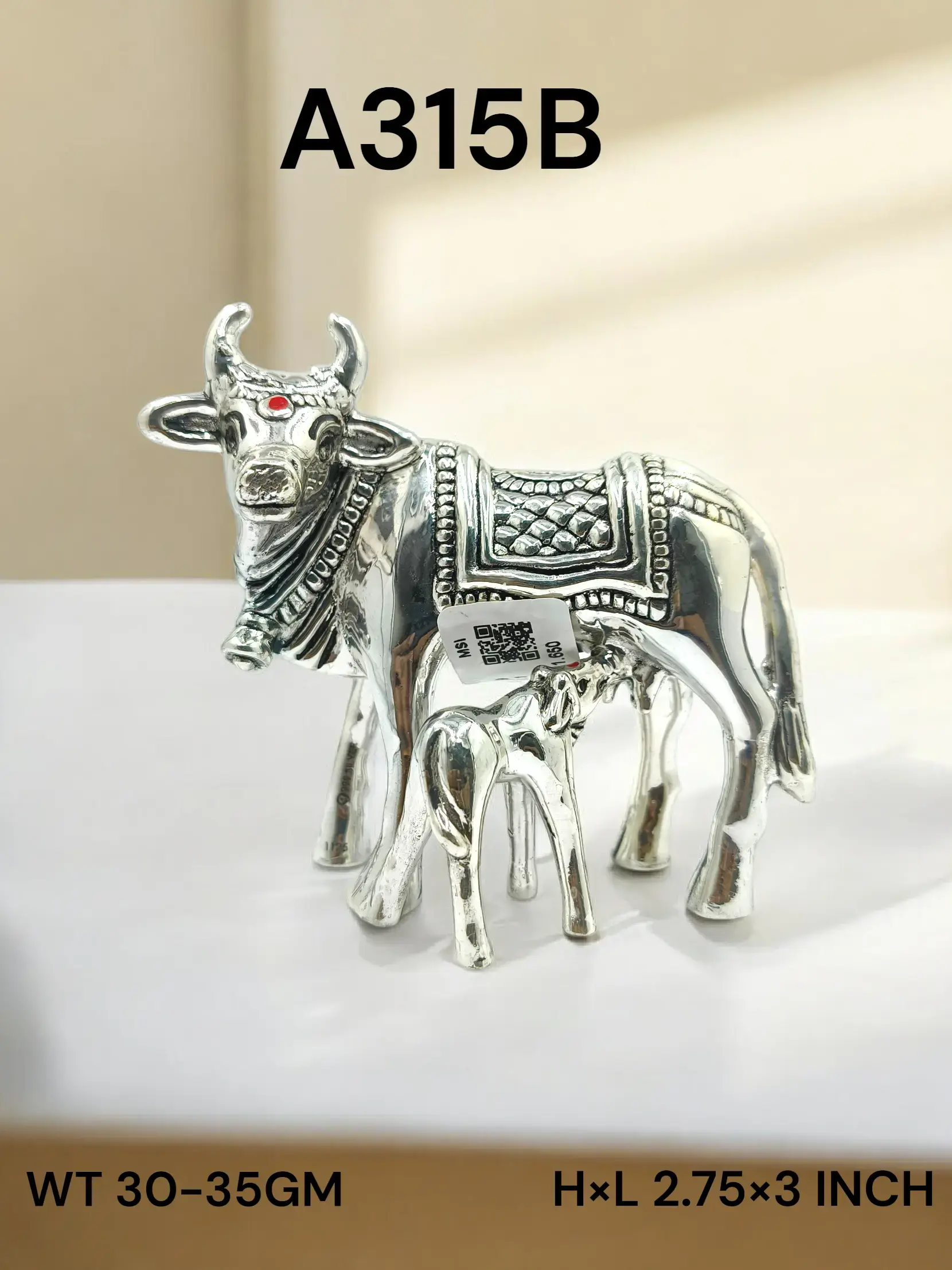 999 Silver Cow