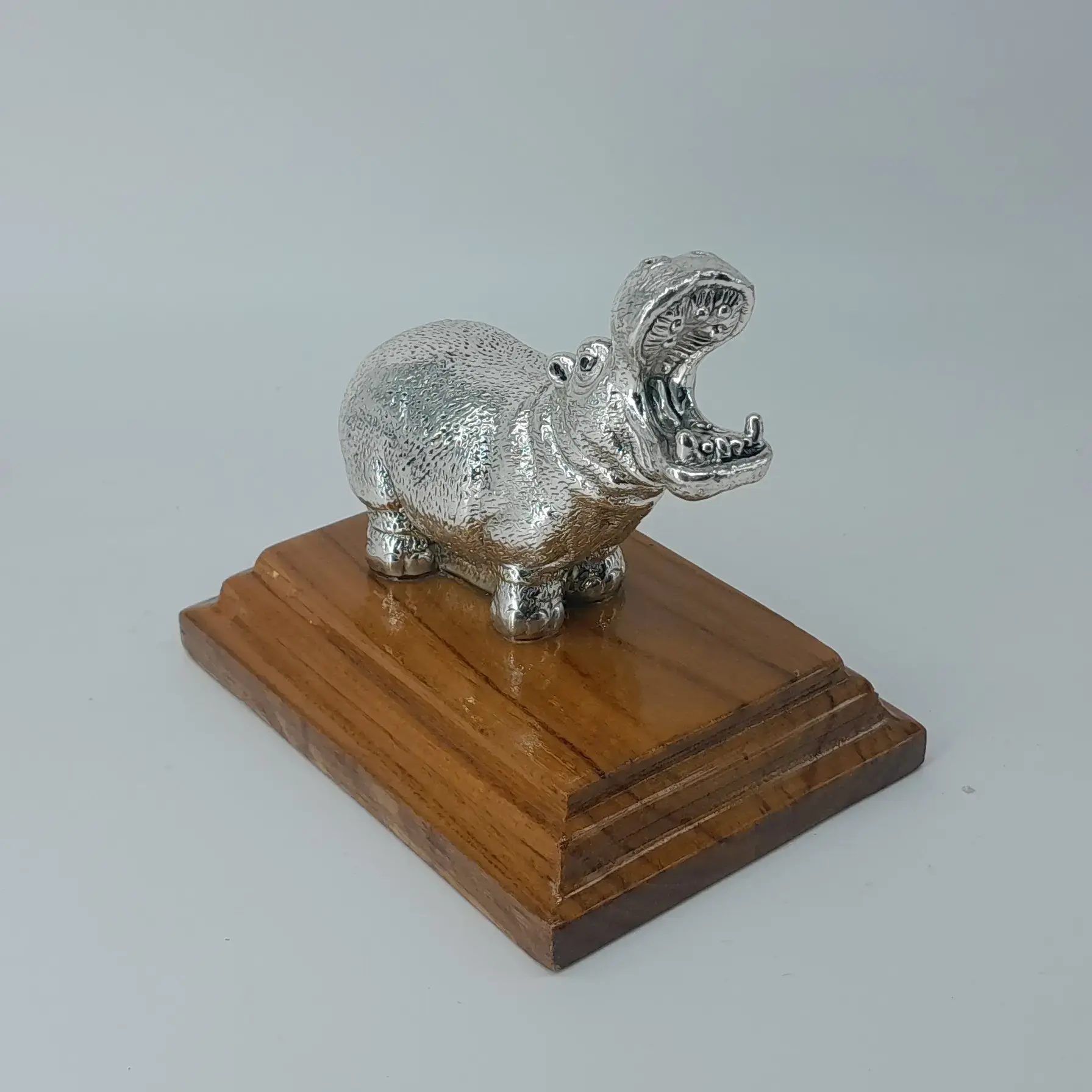 999 Silver Hippopotamus