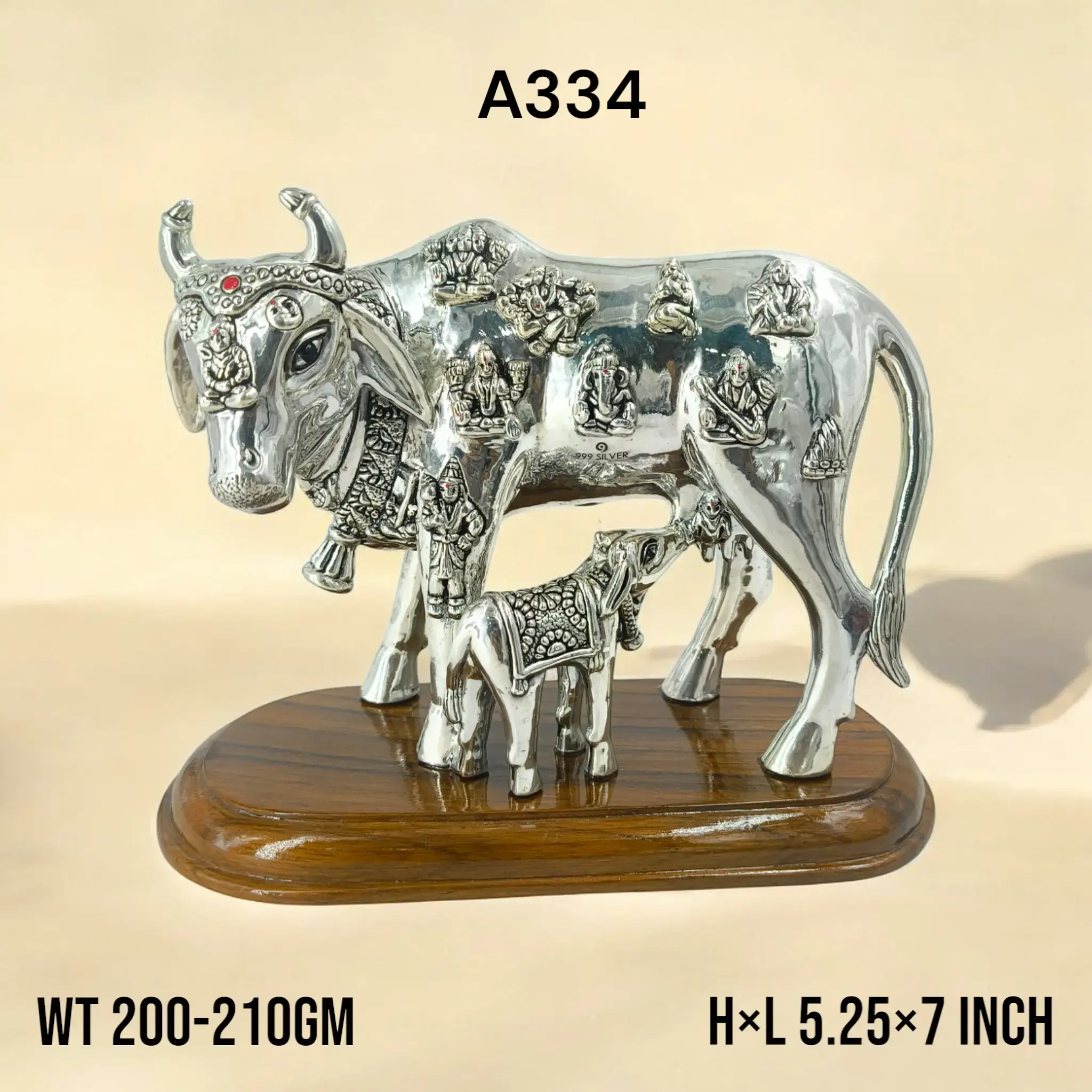 999 Silver Kamdhenu COW