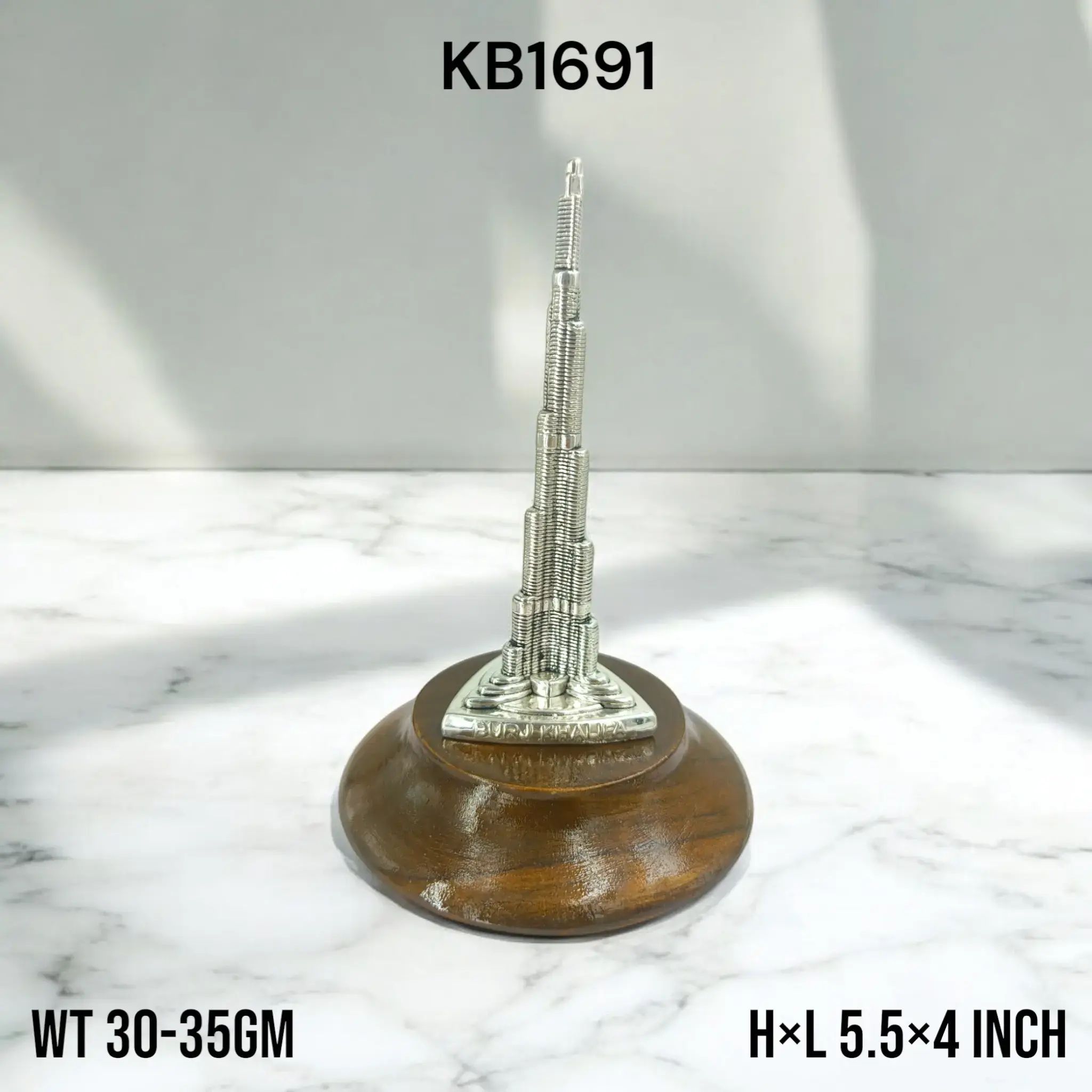 999 Silver Burj Khalifa