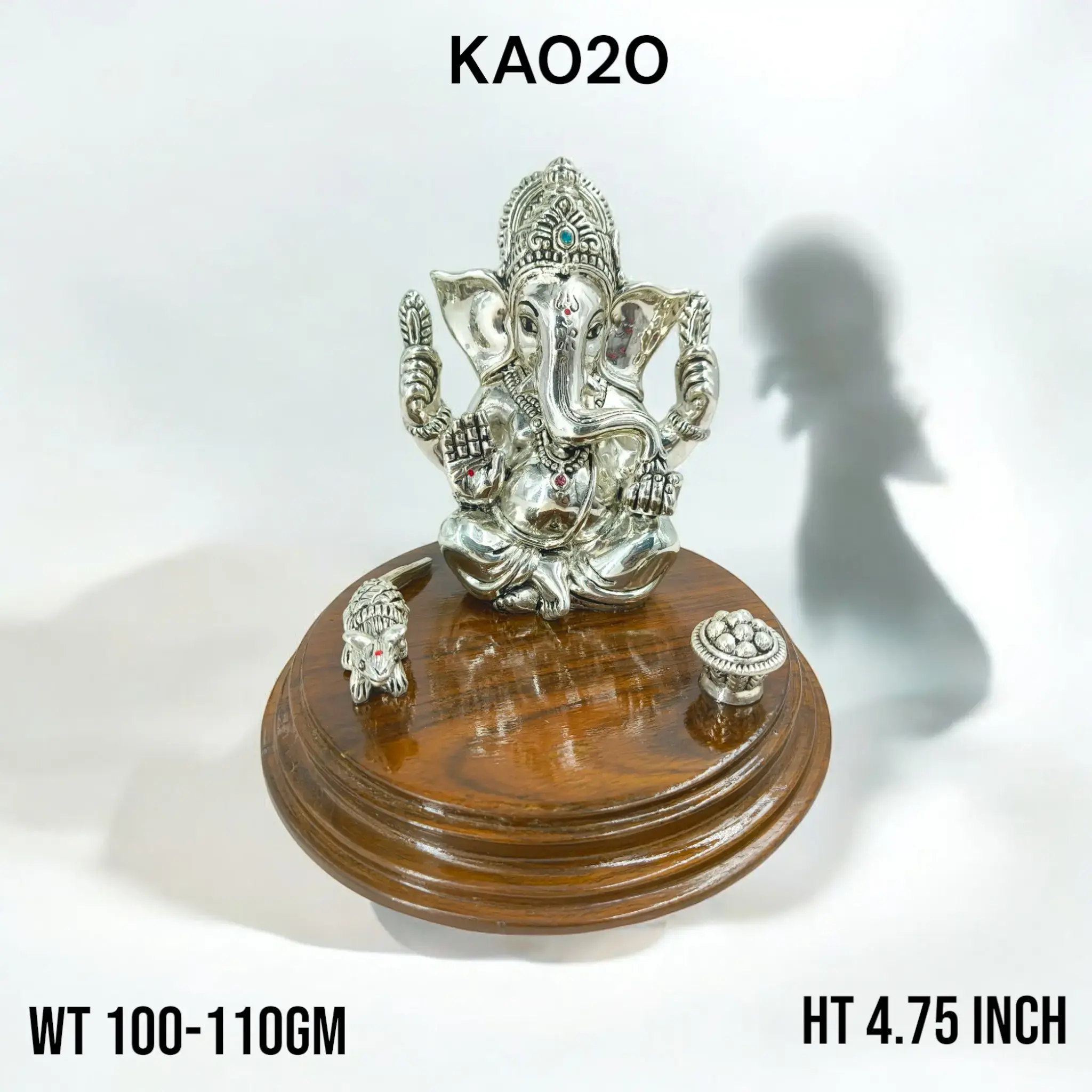999 Silver Ganesh