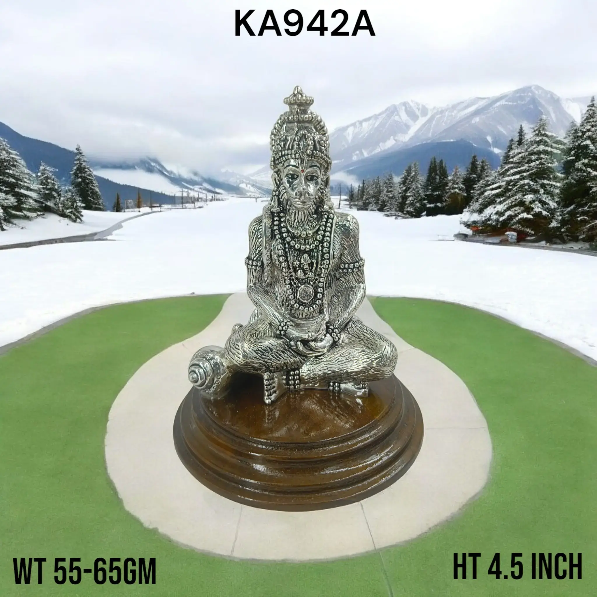 999 Silver Hanuman