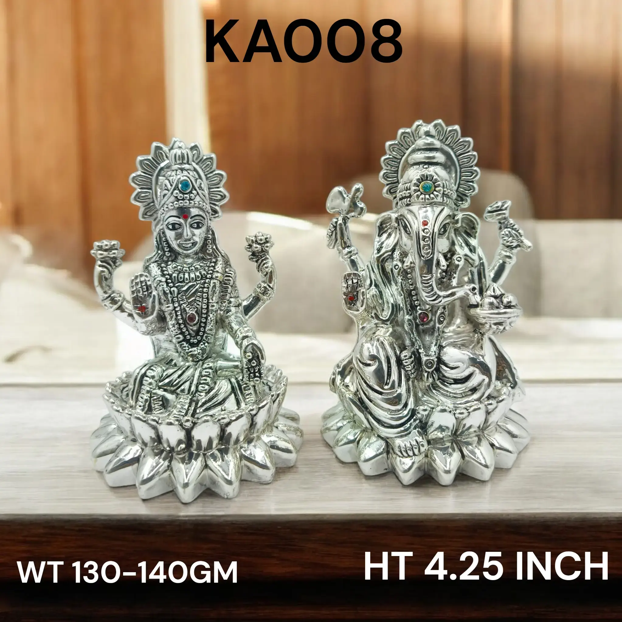 999 Silver Laxmi Ganesh