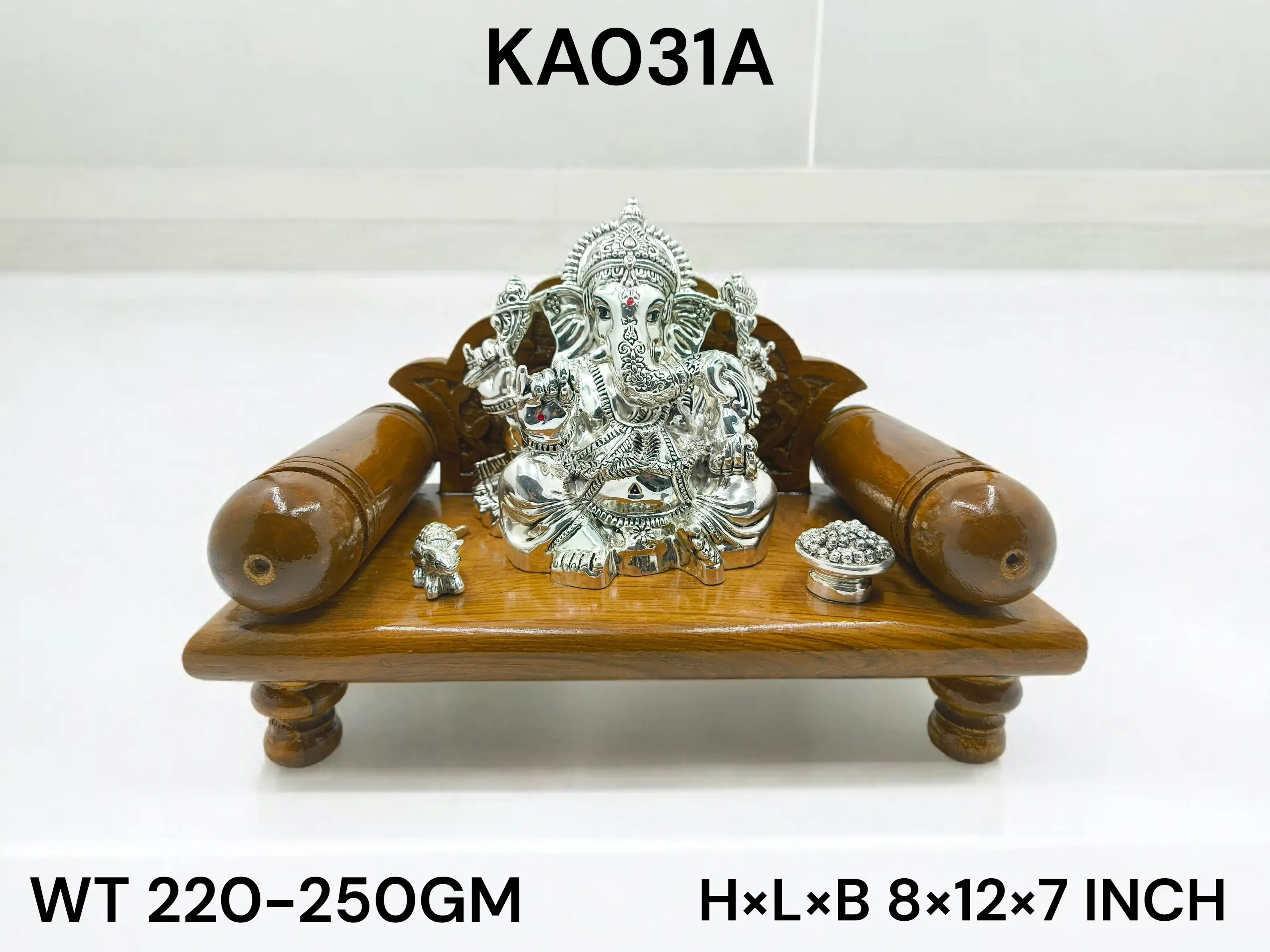 999 Silver Maharaja Ganesh