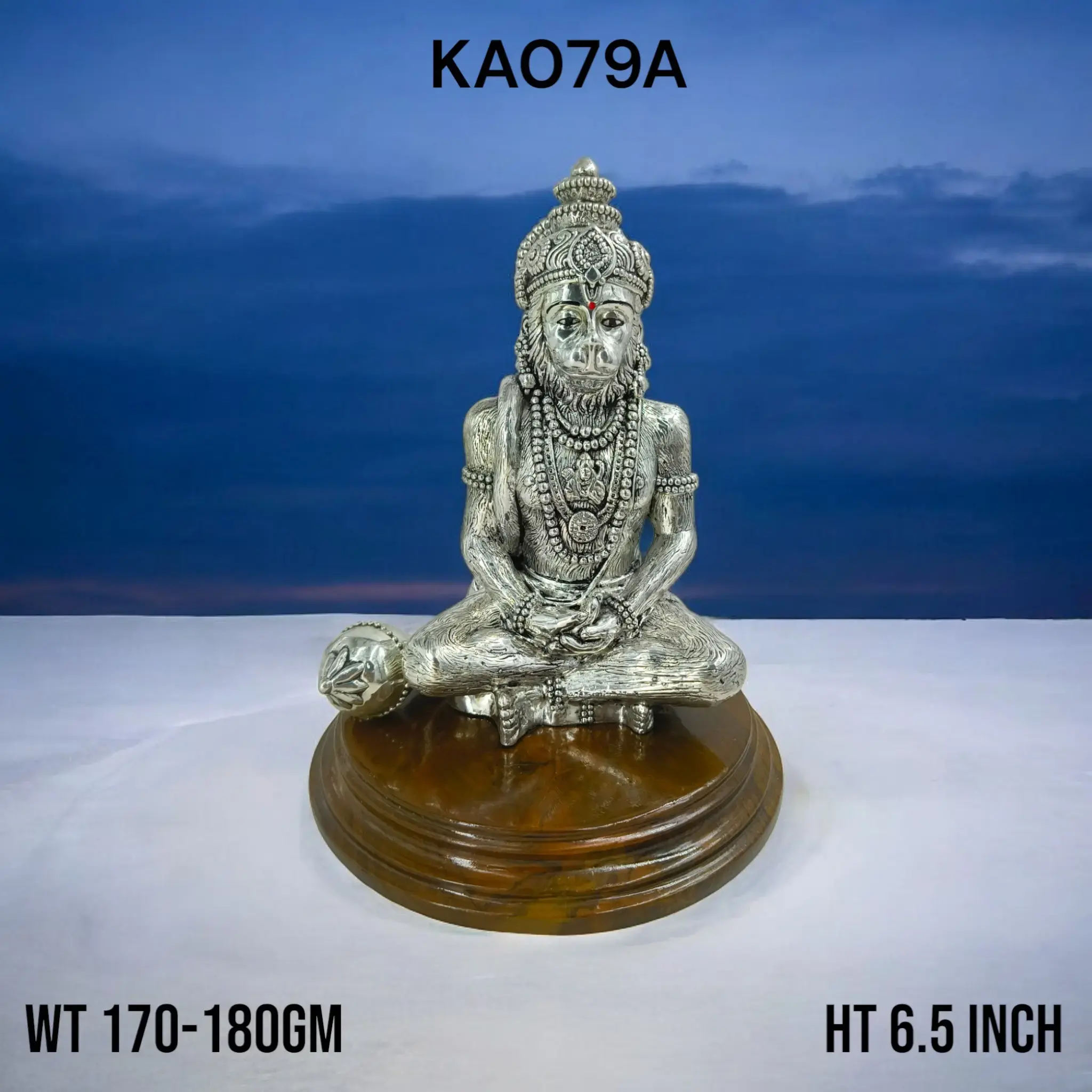999 Silver Hanuman