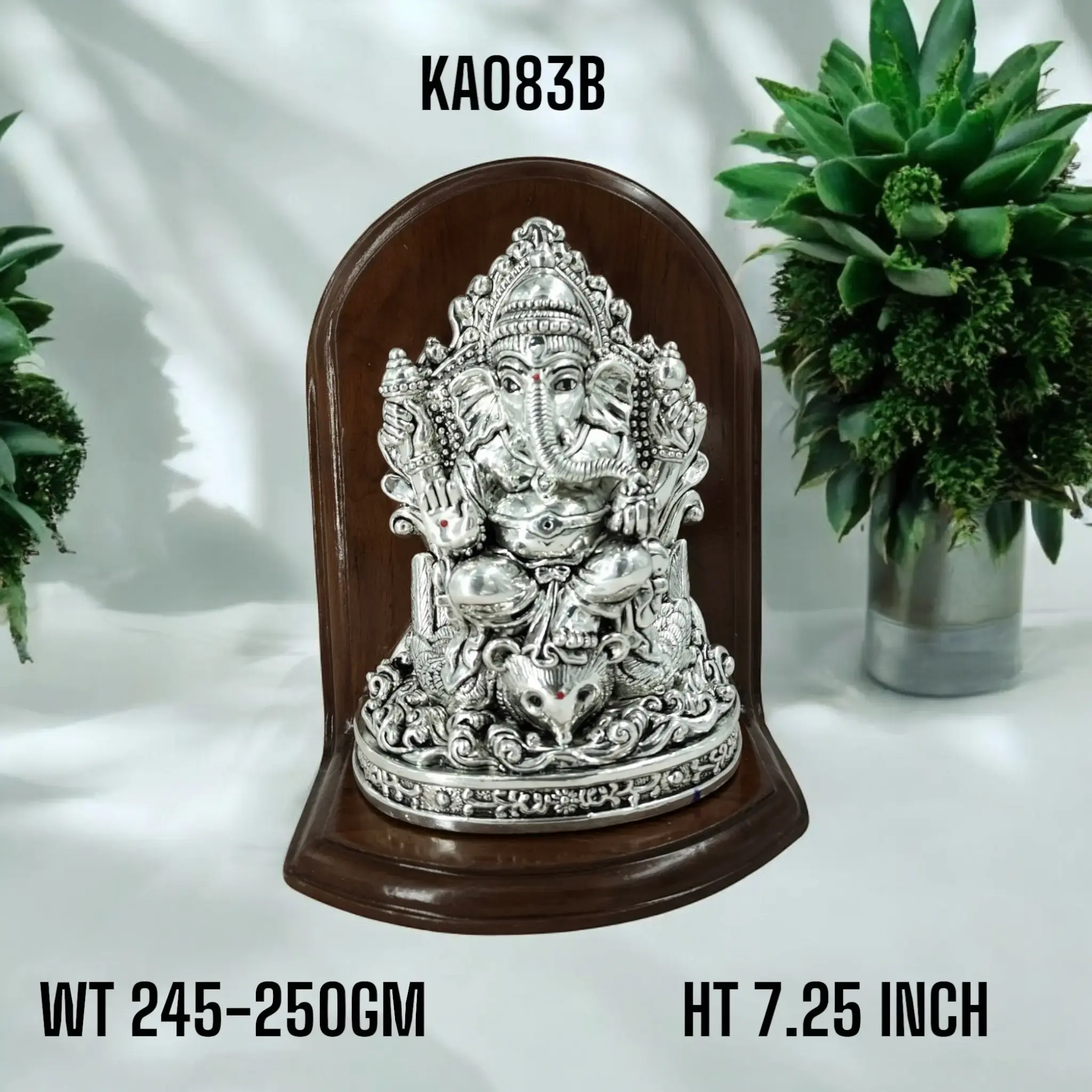 999 Silver Ganesha