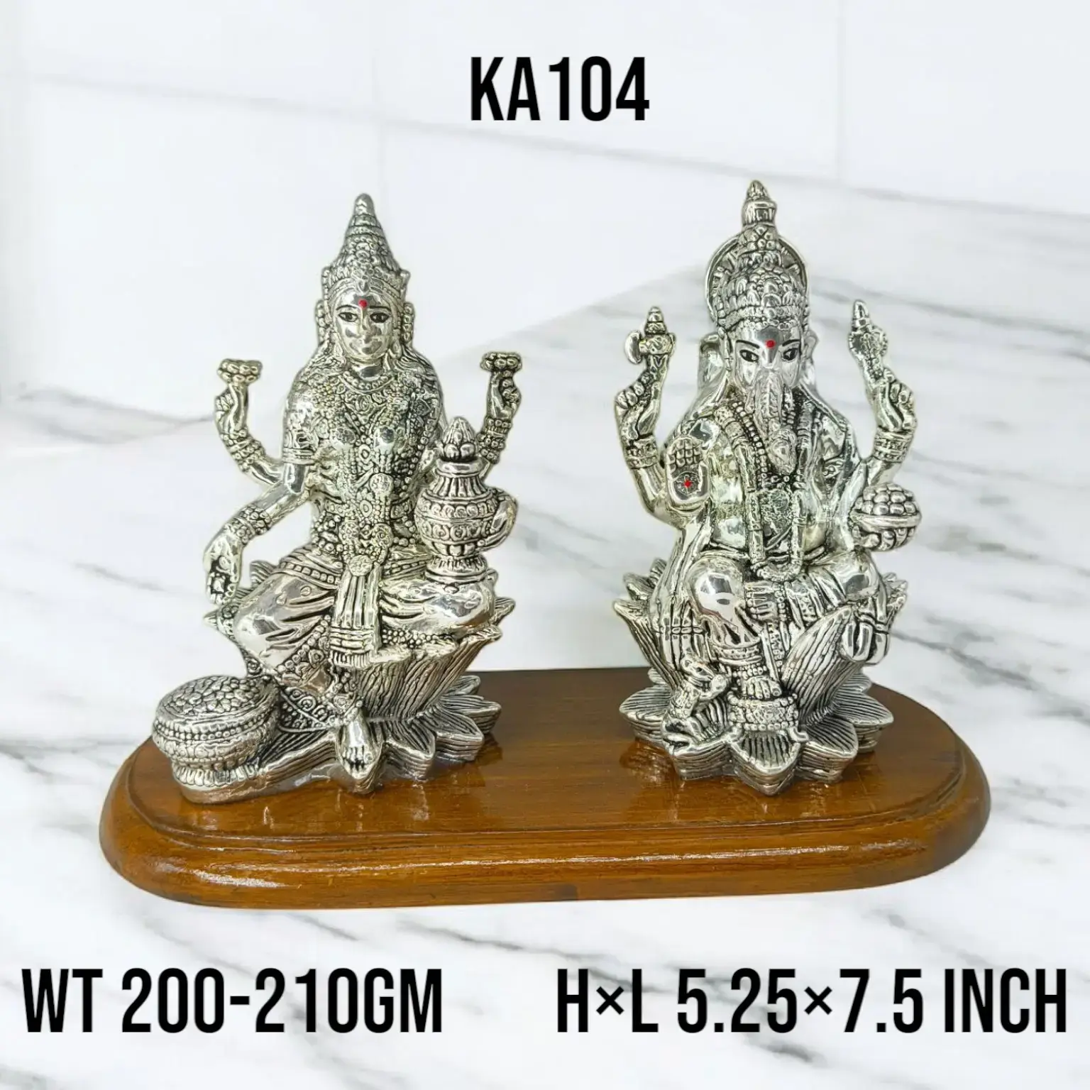 999 Silver Laxmi Ganesh