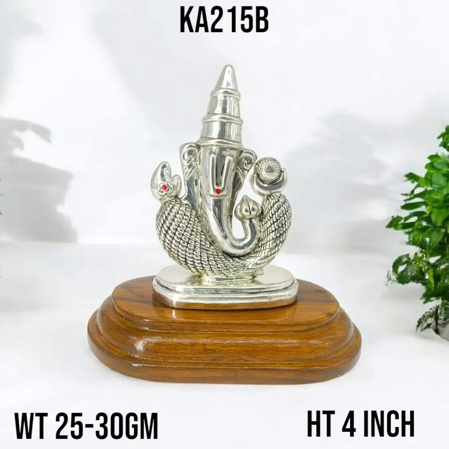 999 Silver Fruit Ganesh