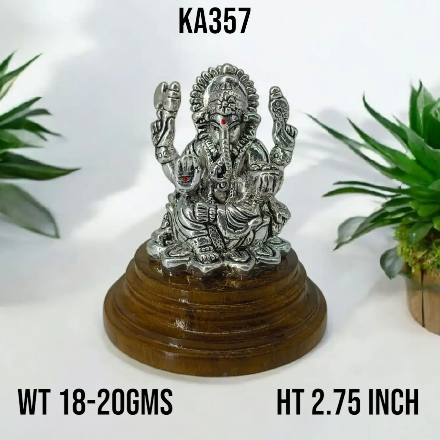 999 Silver Ganeshji
