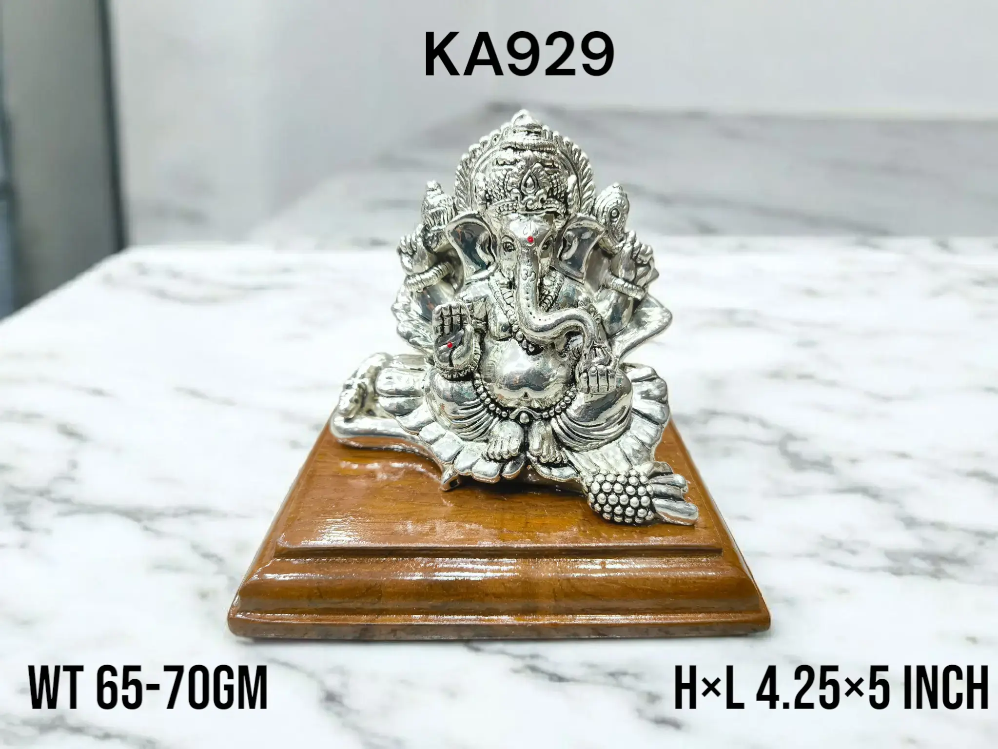 999 Silver Ganesh Ji