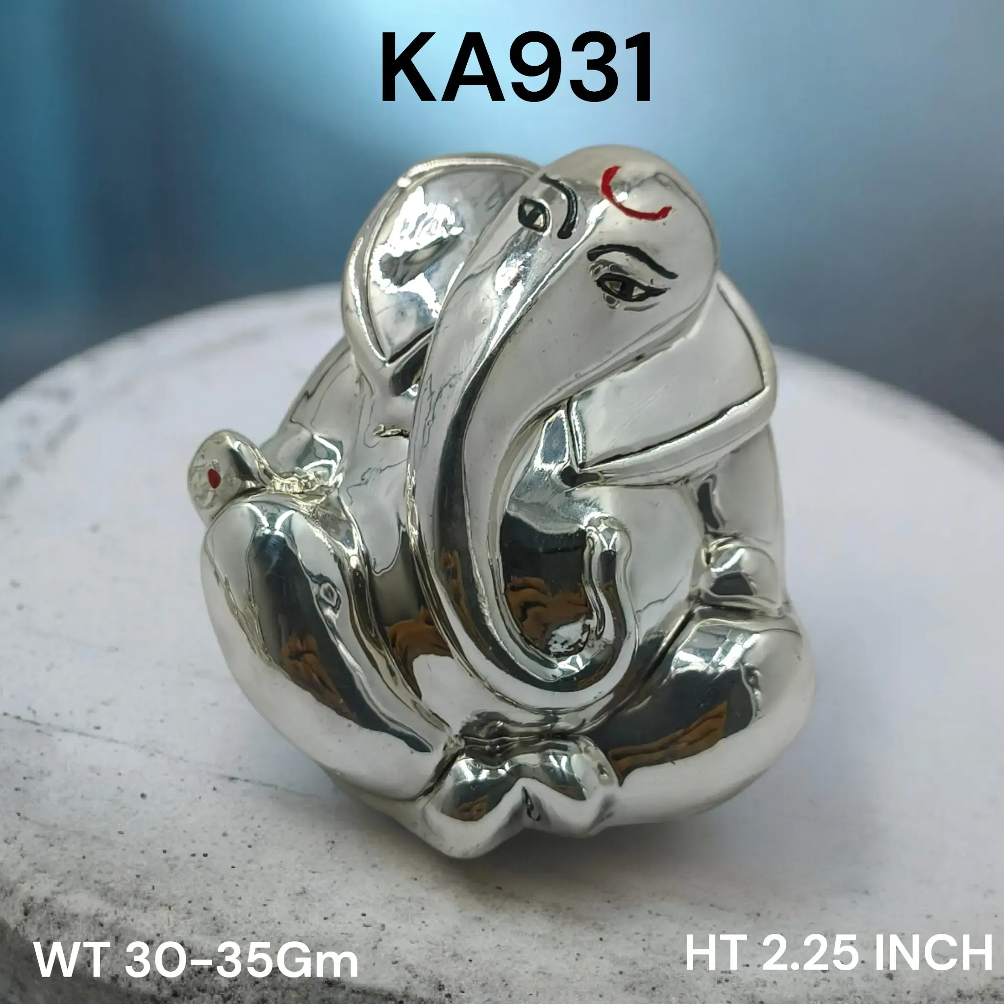 999 Silver Ganesh Ji