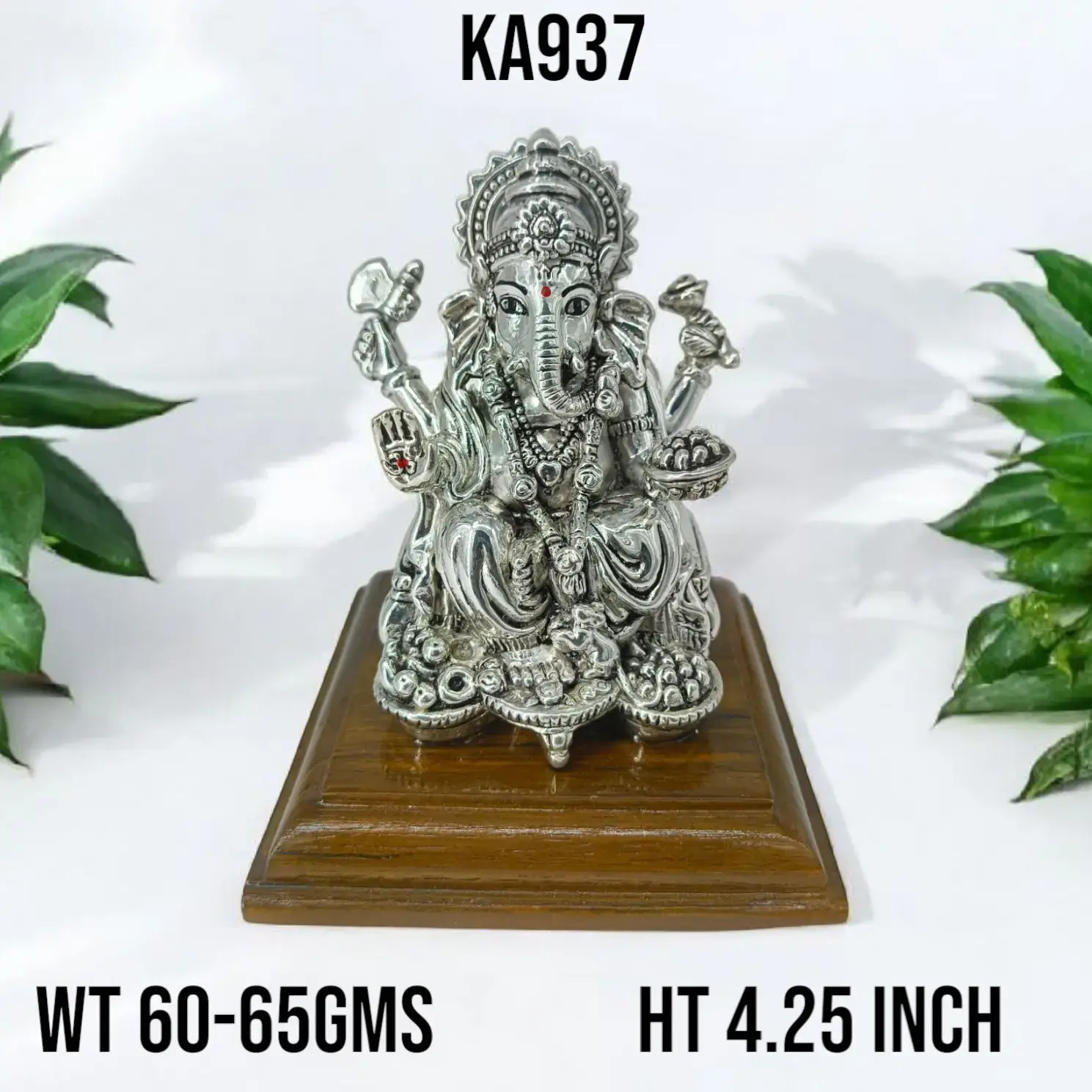 999 Silver Ganesha