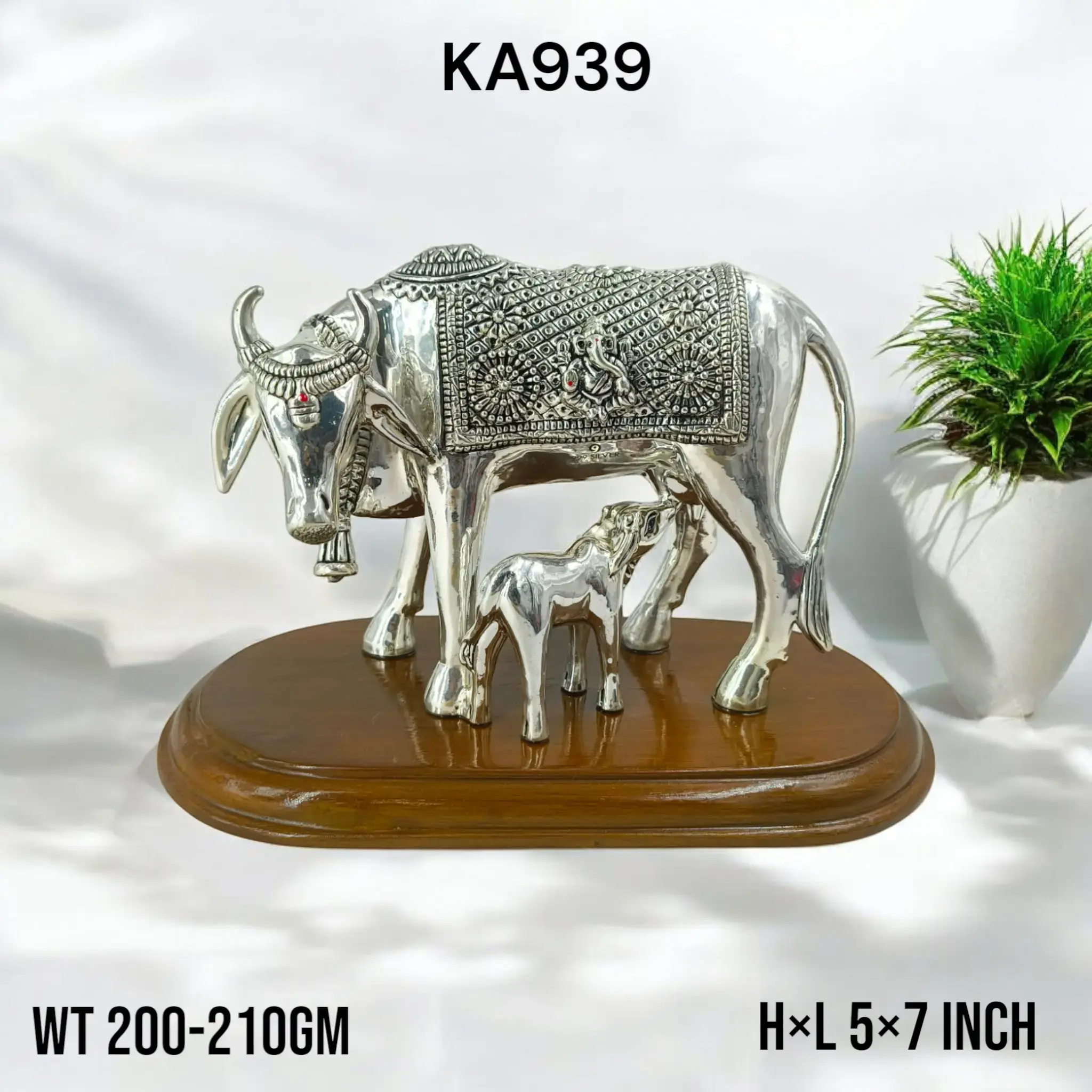 999 Silver Cow