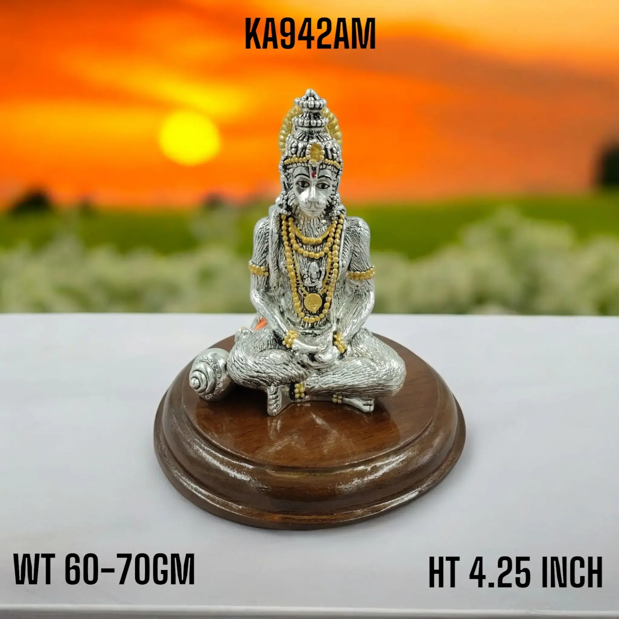 999 Silver Hanuman Ji