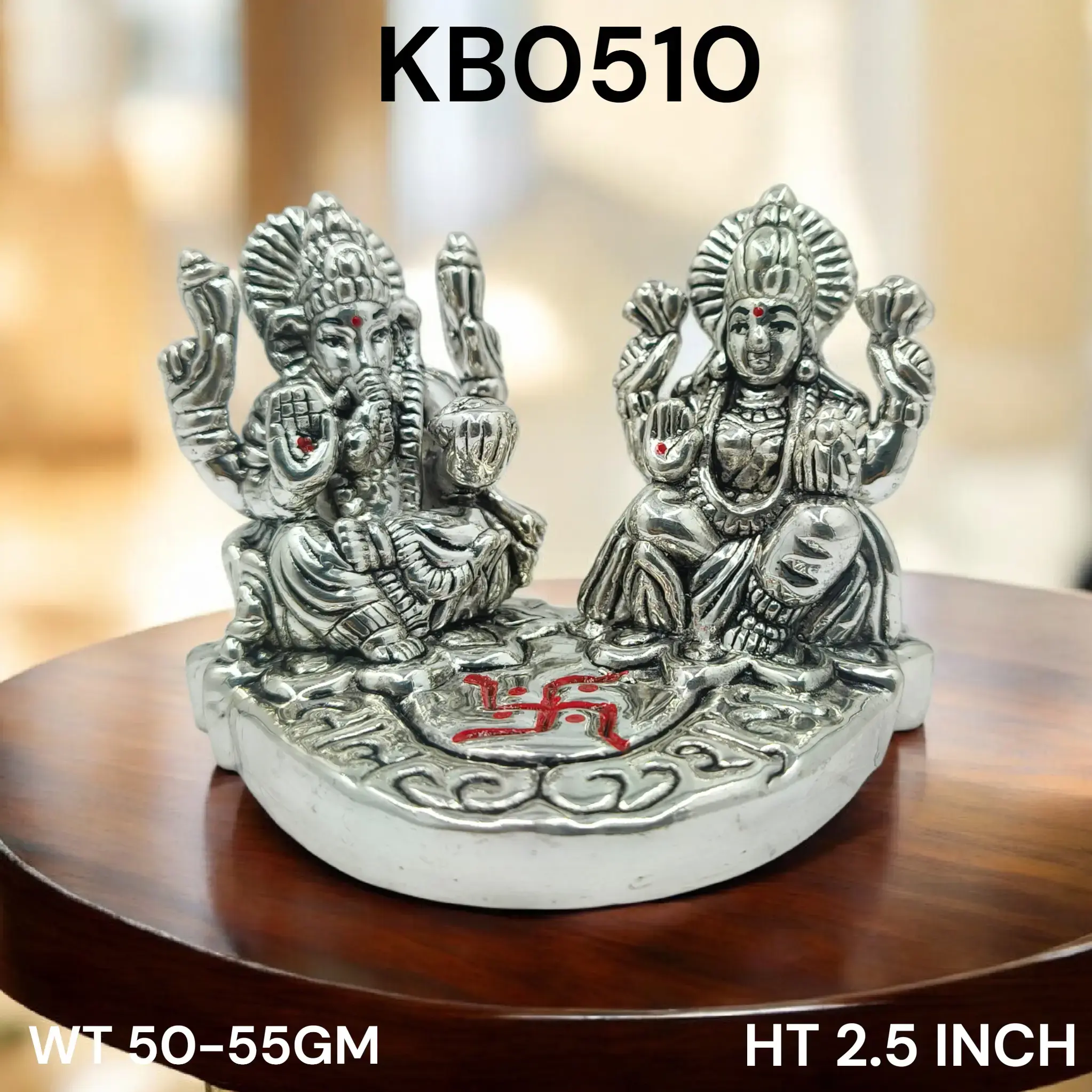 999 Silver Laxmi Ganesh