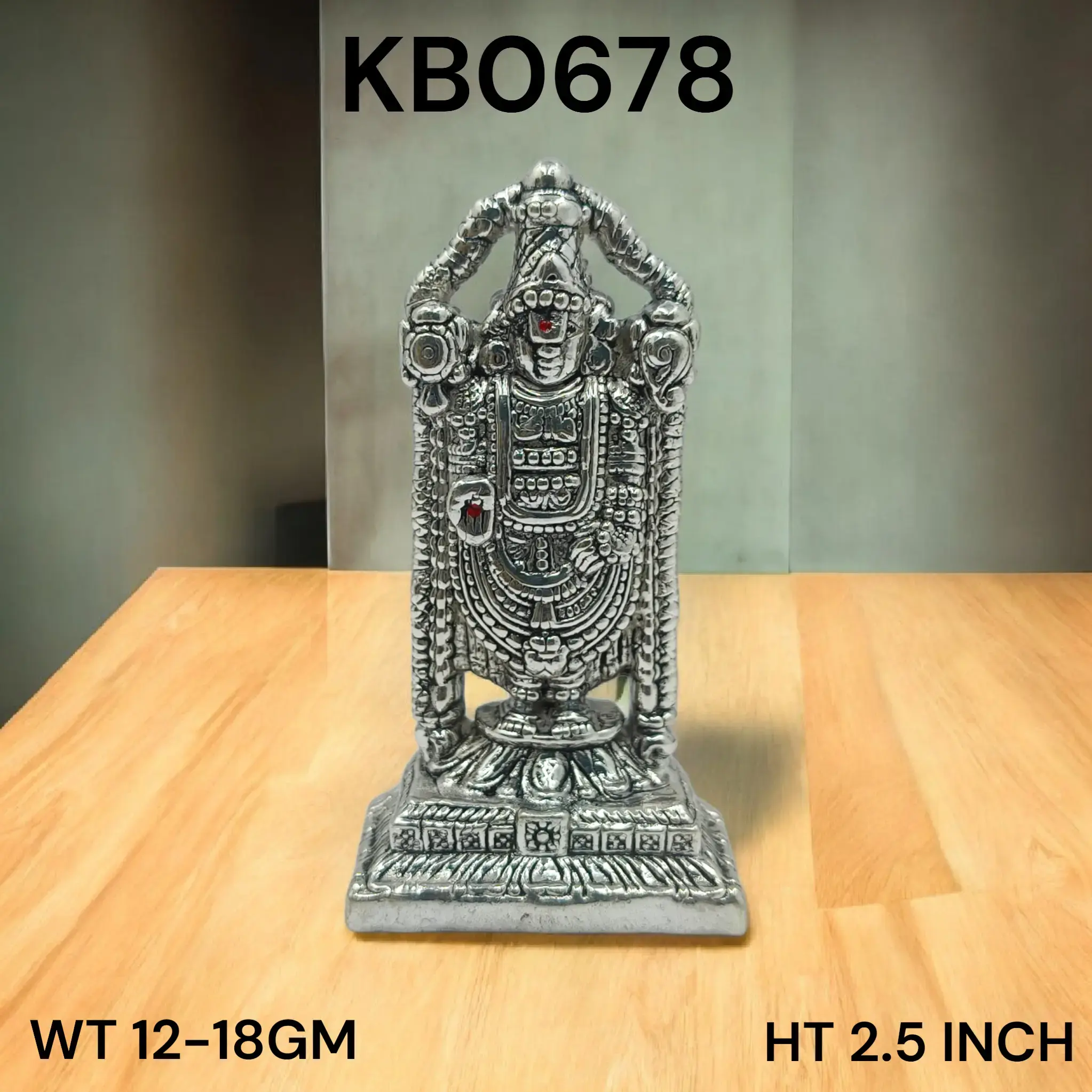 999 Silver Trupati Bala Ji