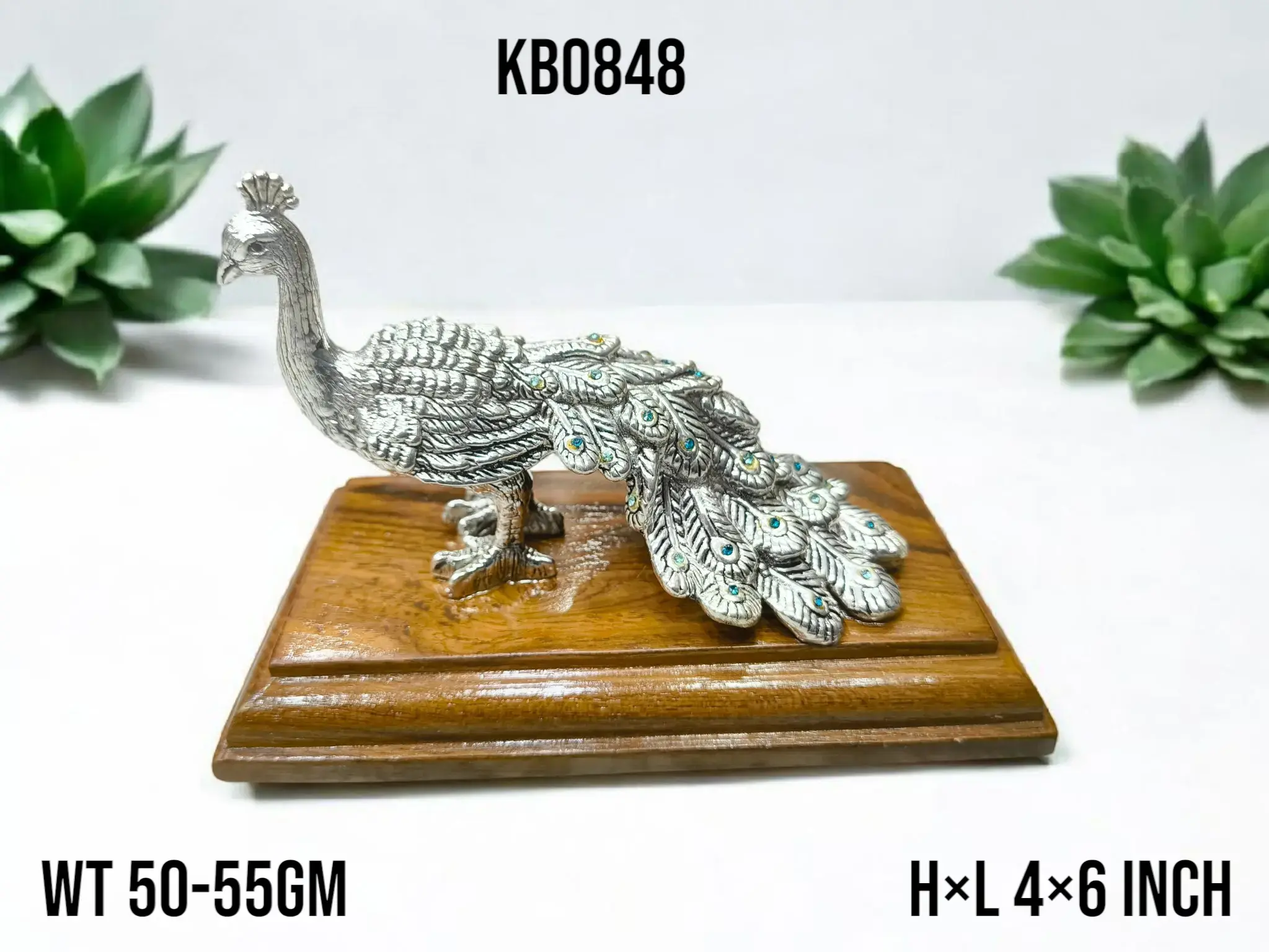 999 Silver Peacock