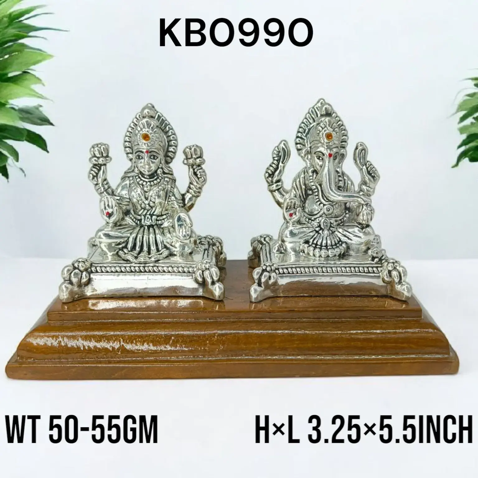 999 Silver Laxmi Ganesh