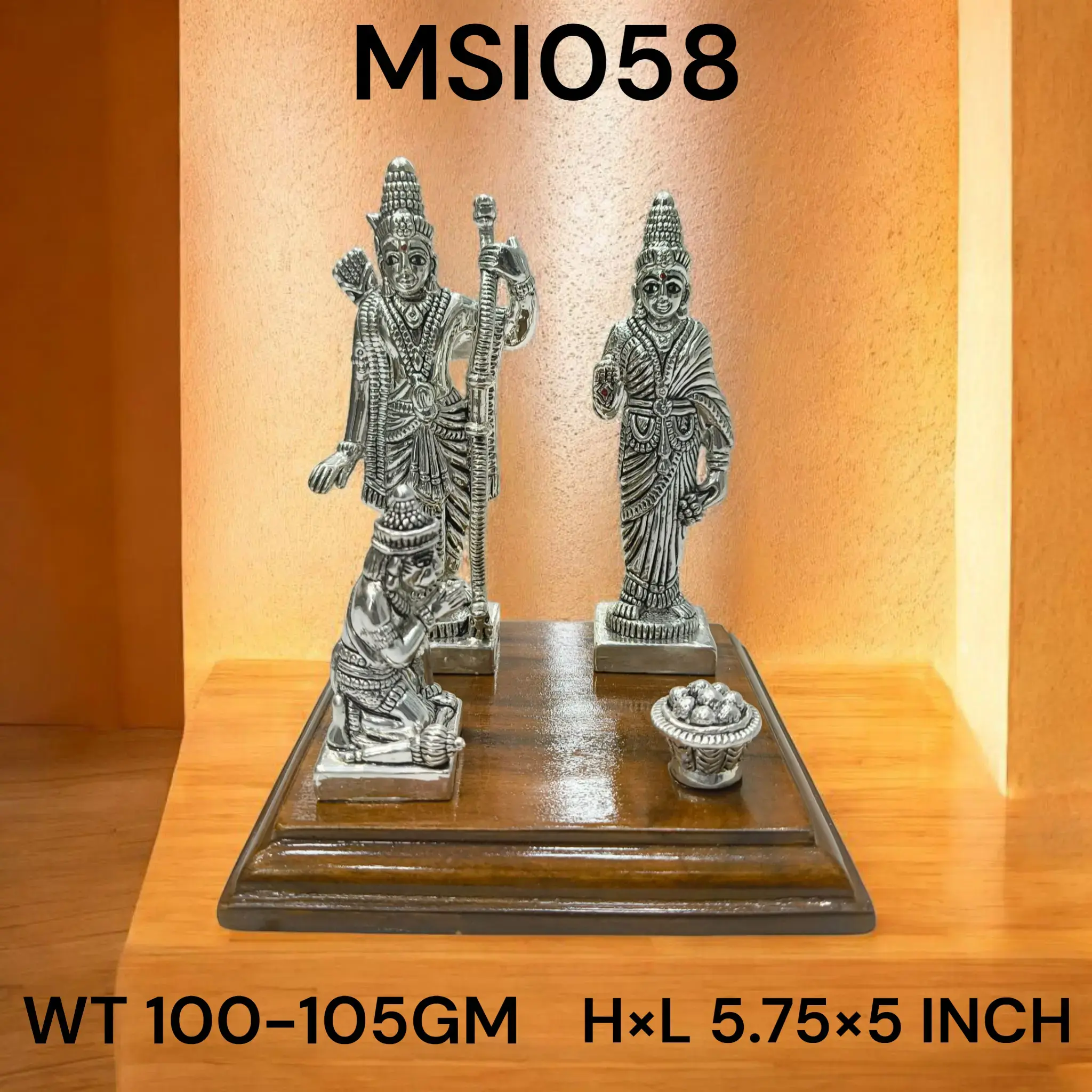 999 Silver Ayodhya Ram Mandir
