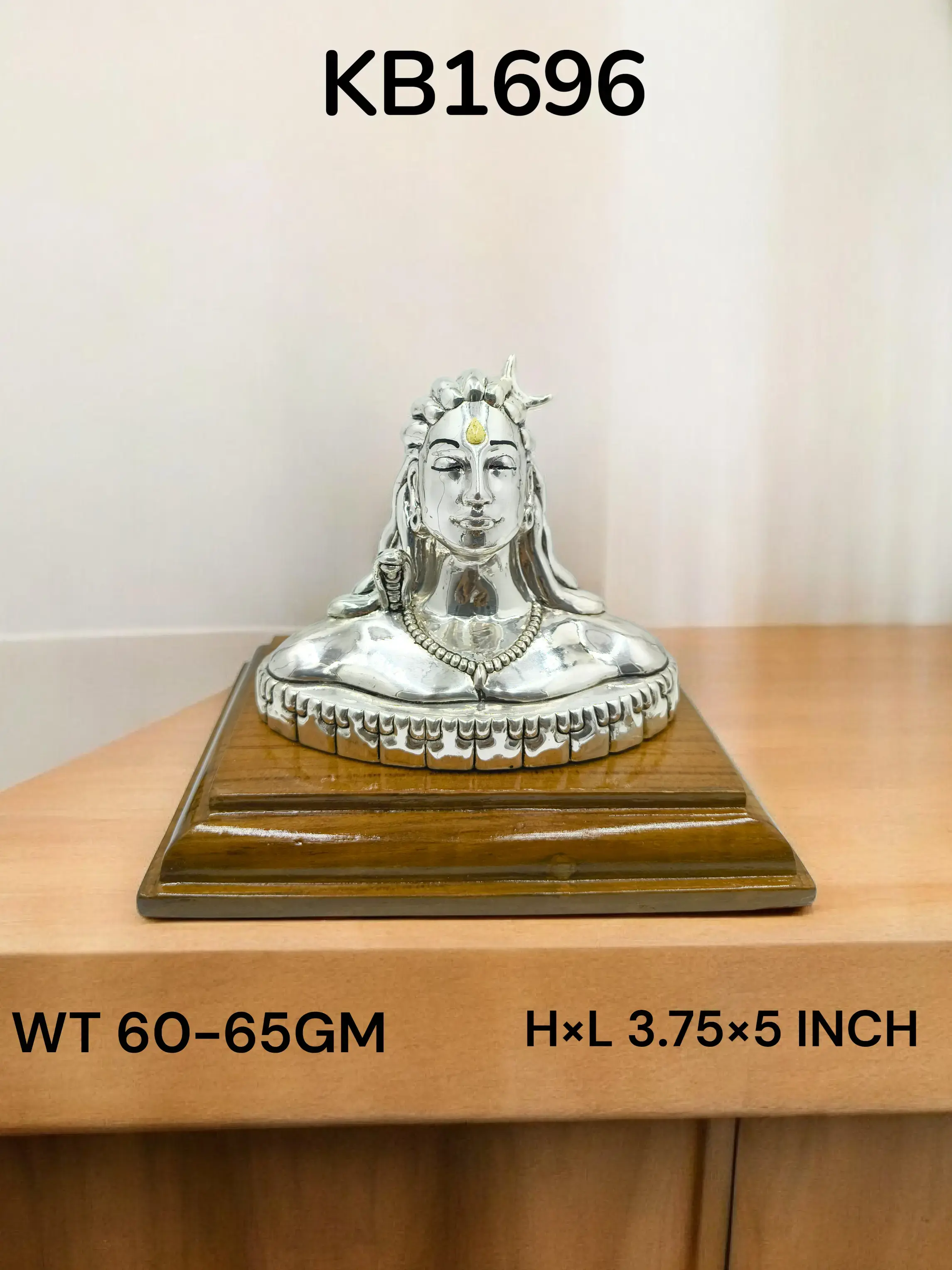 999 Silver Adiyogi Shiva