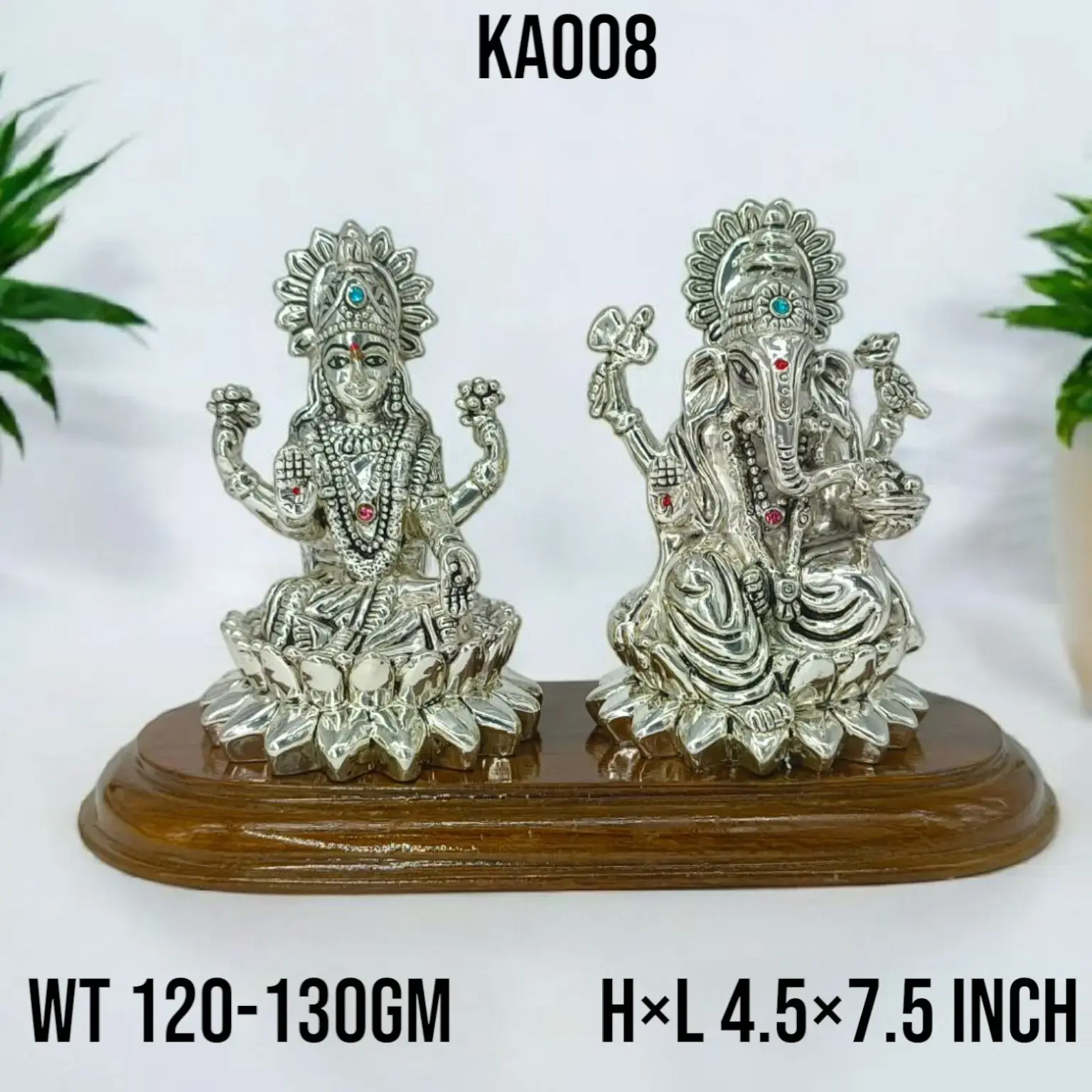 999 Silver Laxmi Ganesh