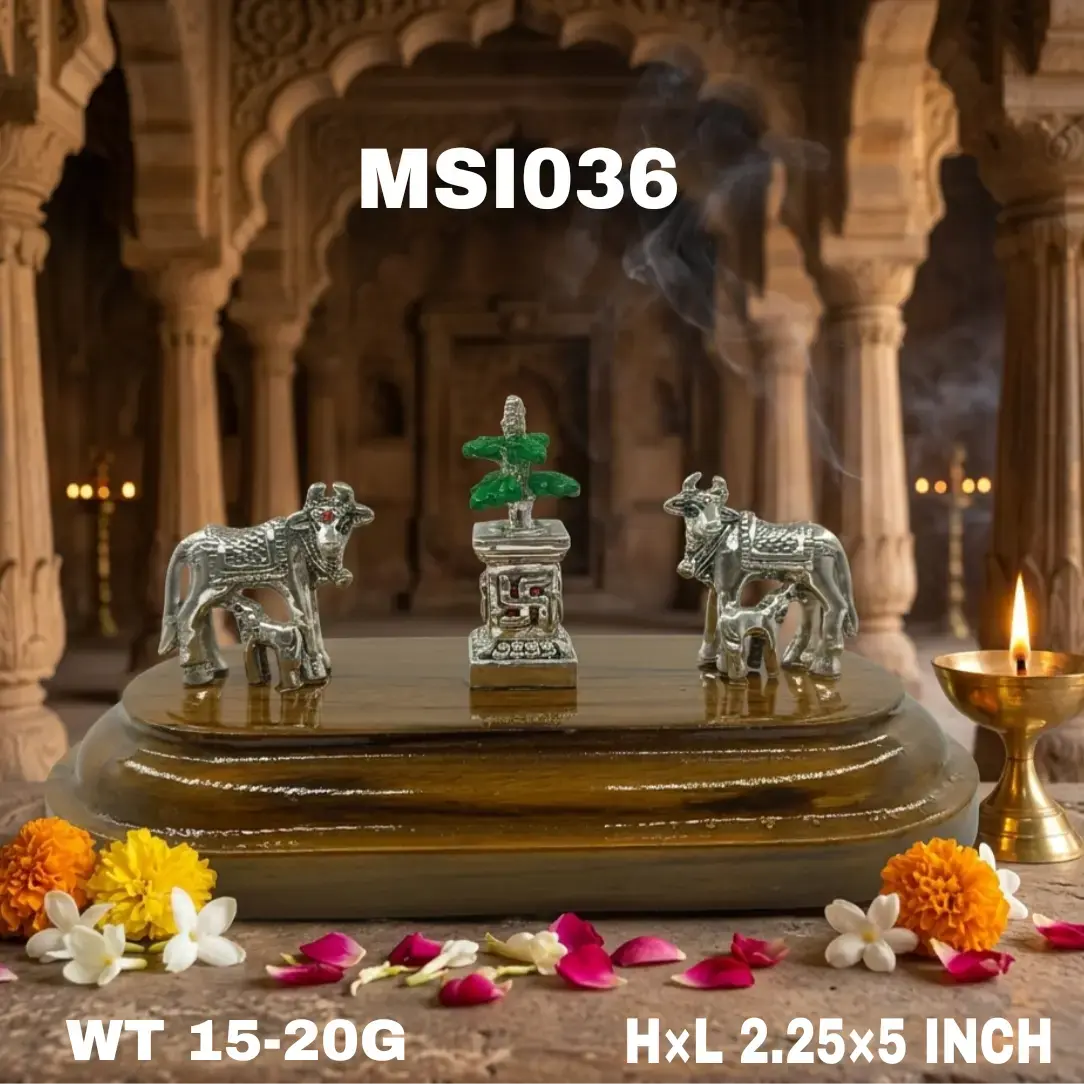 999 Silver Cow and tulsi 15g