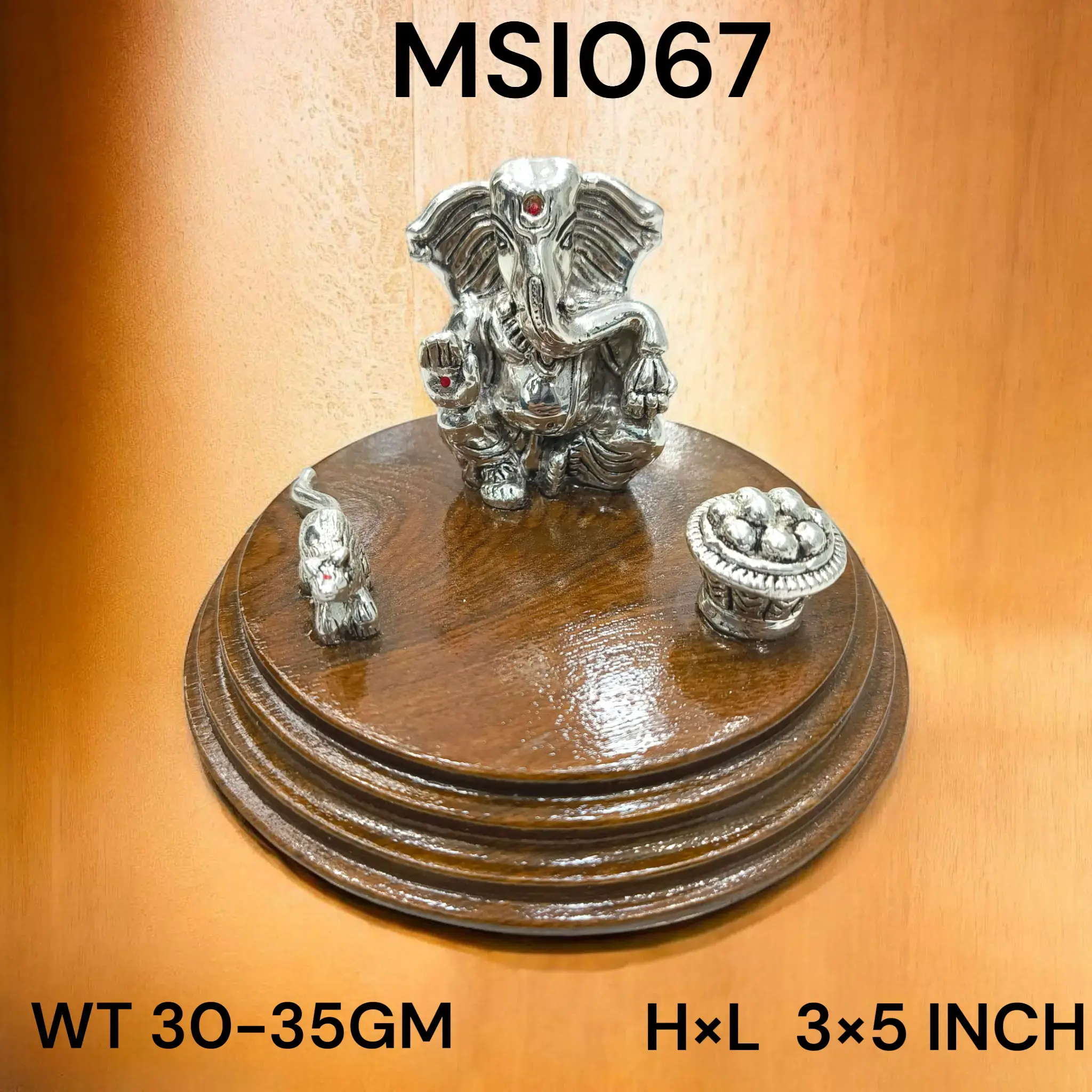 999 Silver Ganesha