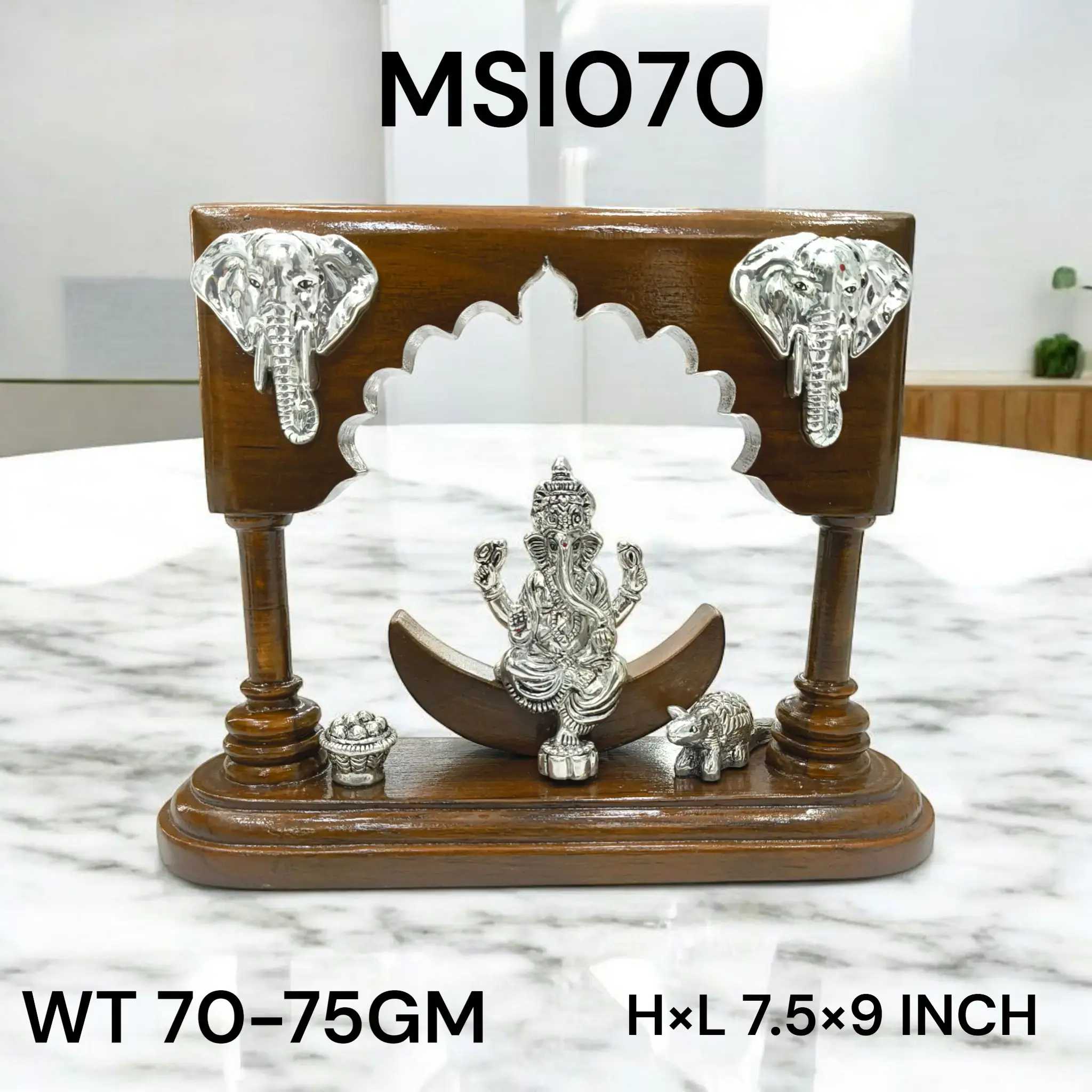 999 Silver Ganesh Ji
