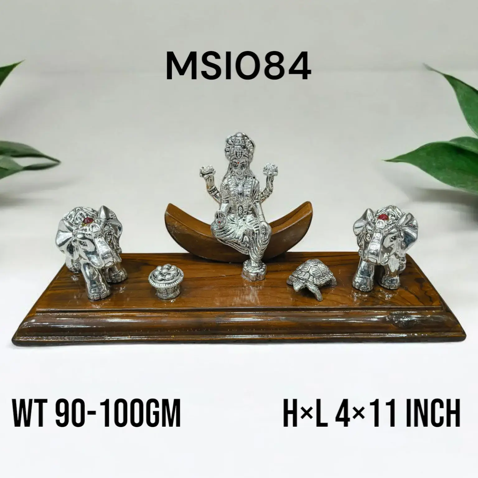 999 Silver Laxmi With Elephant