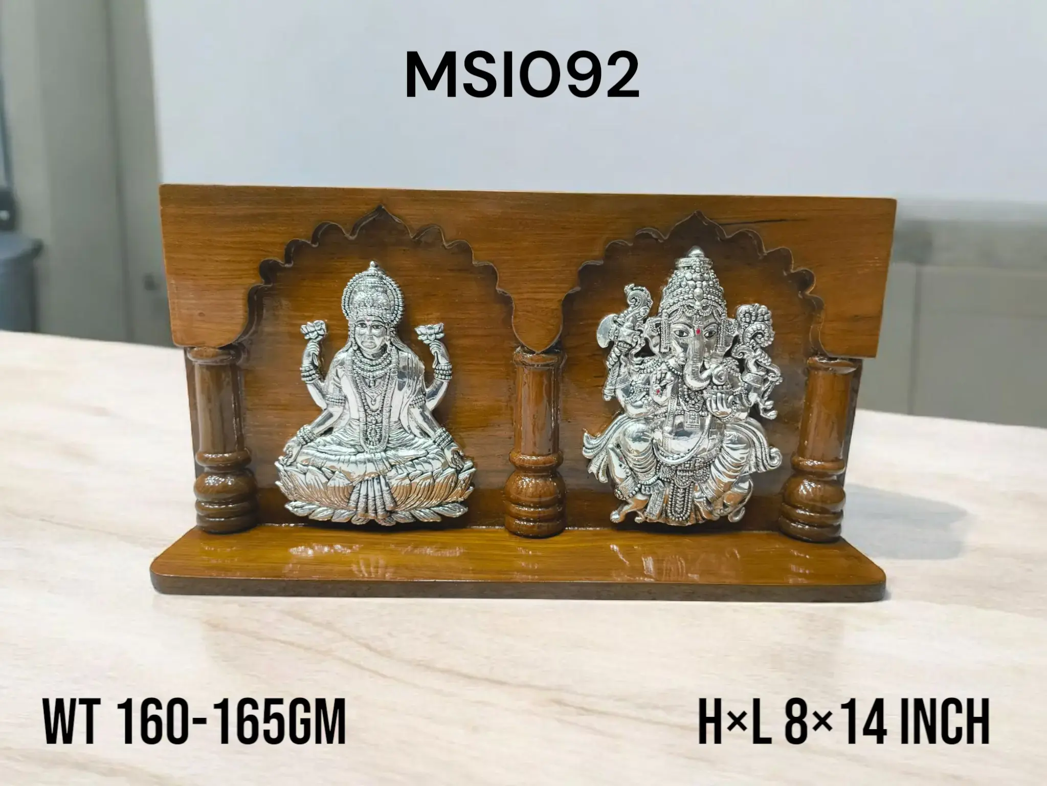 999 Silver Laxmi Ganesh Fram