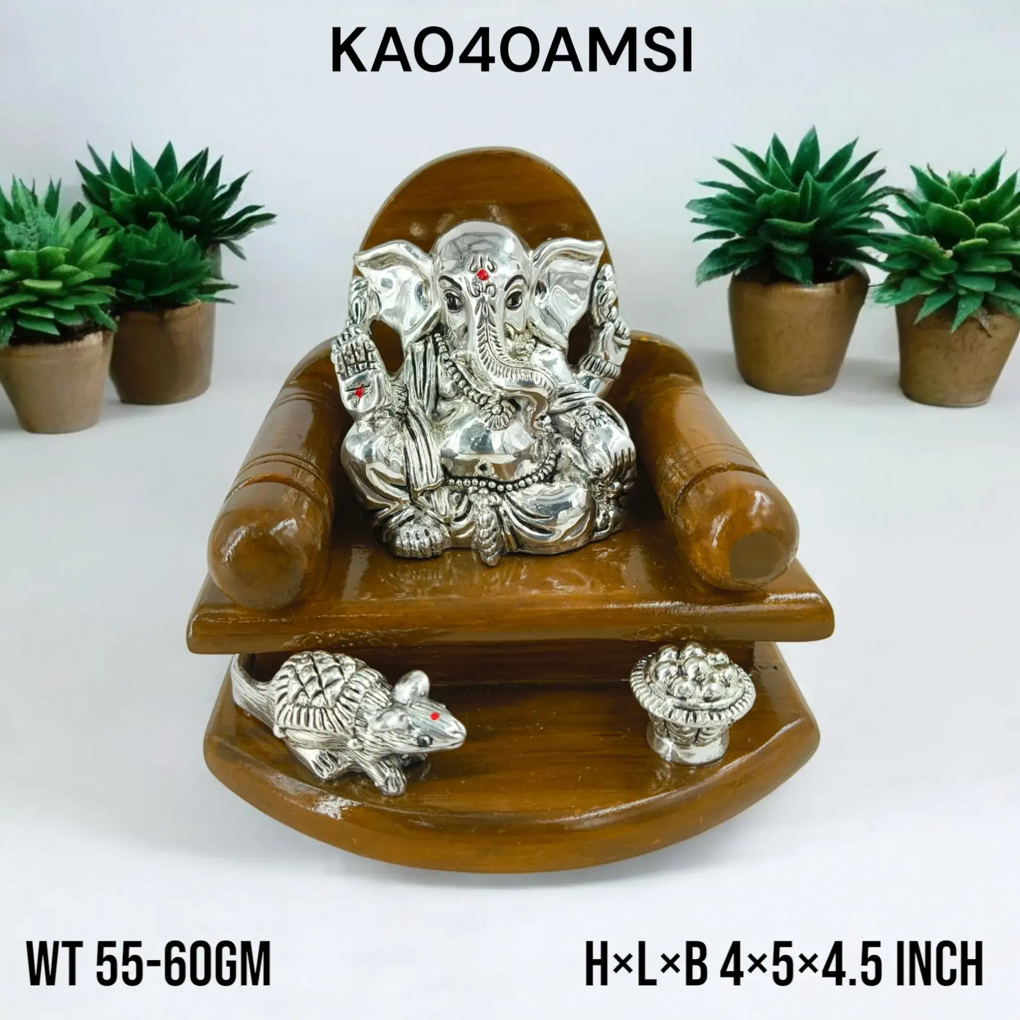 999 Silver Ganesh