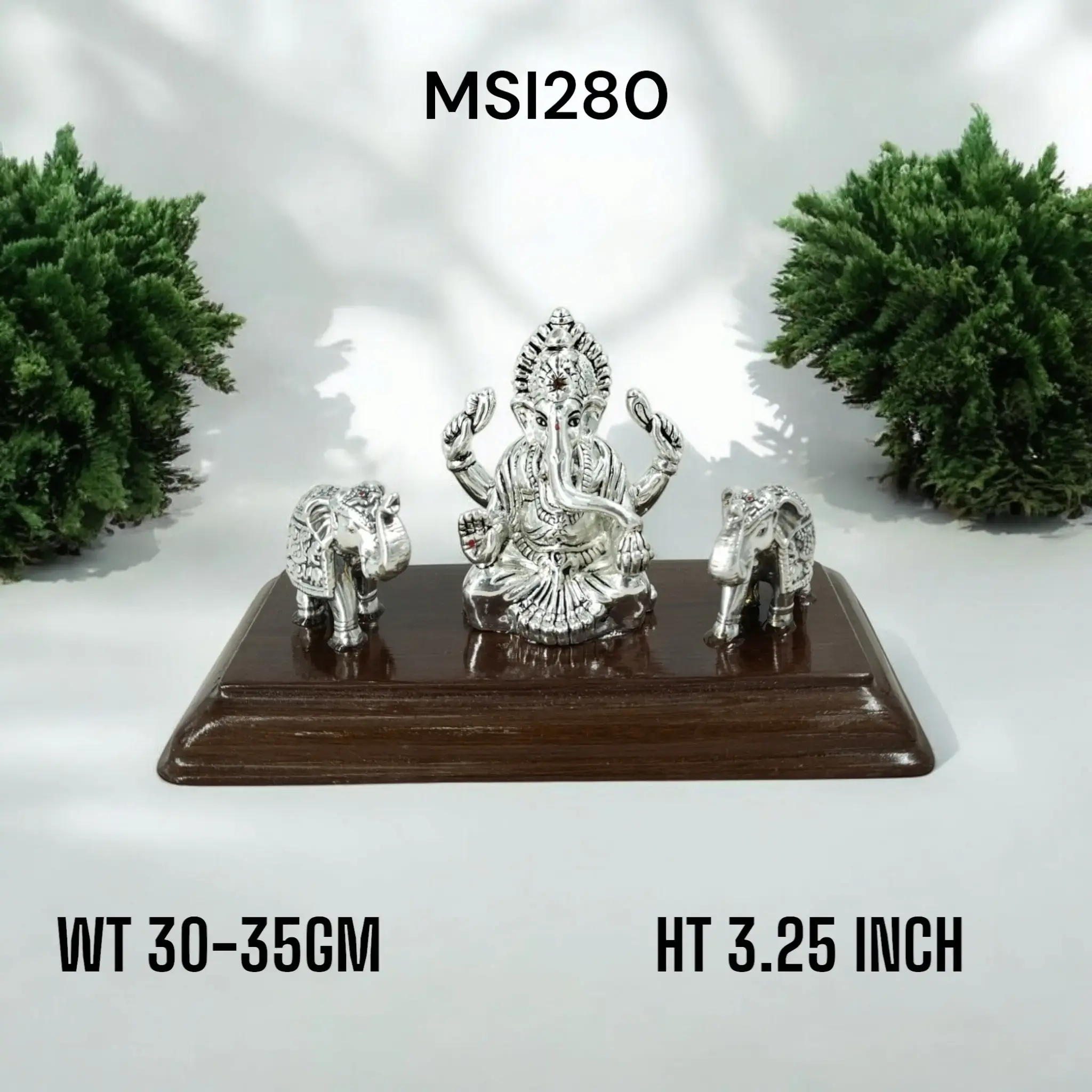 999 Silver Ganesha