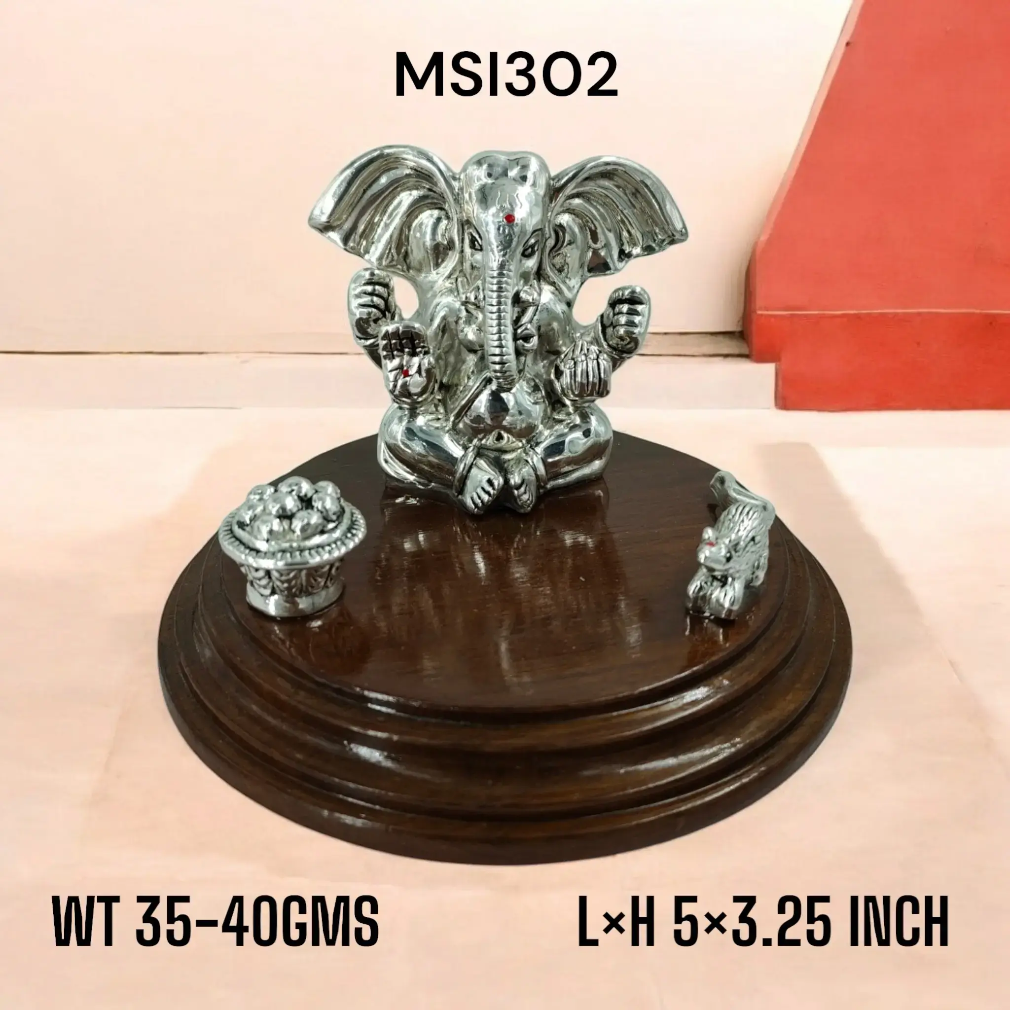 999 Silver Ganesha