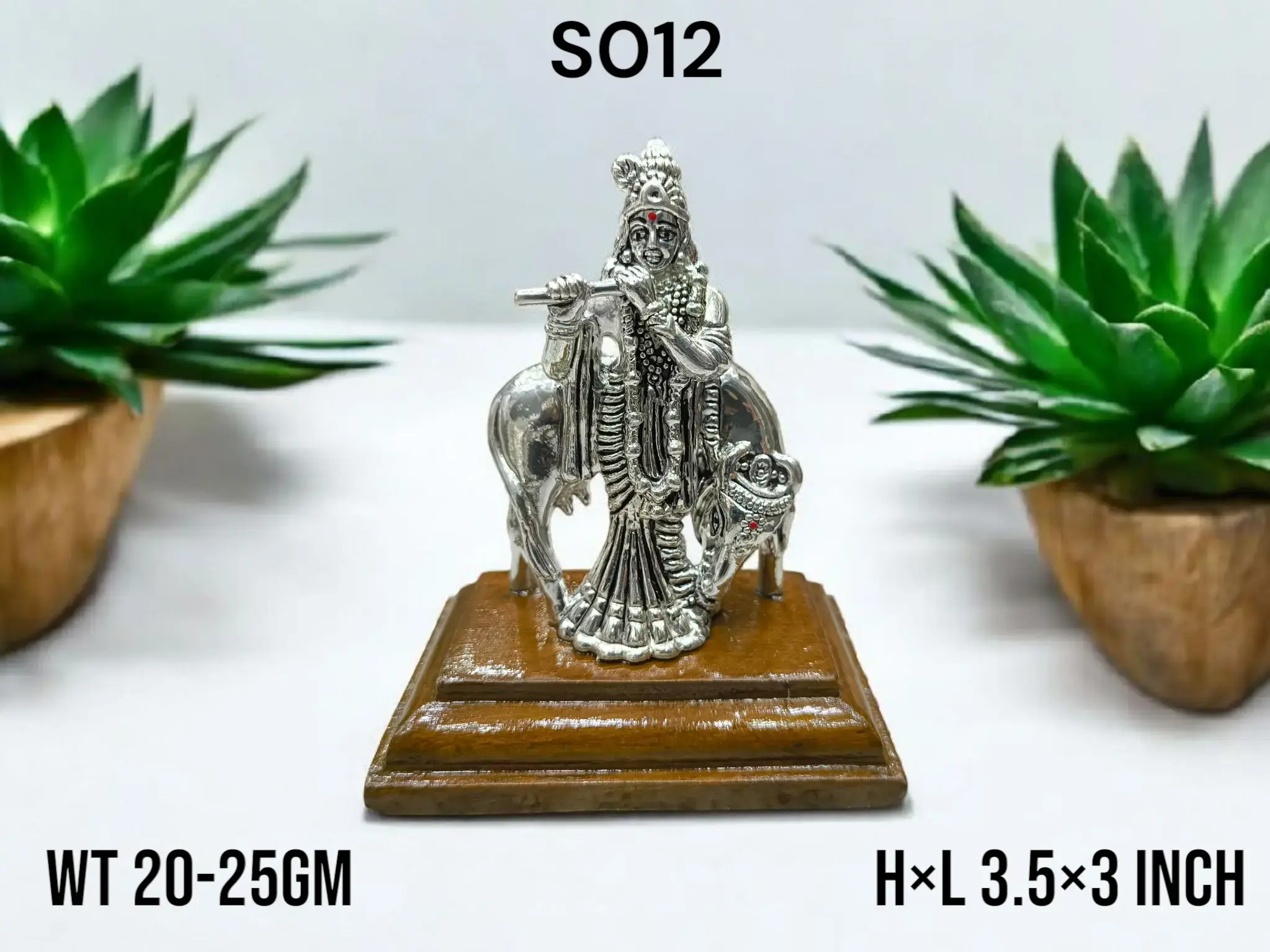 999 Silver Bansi Wale Krishna