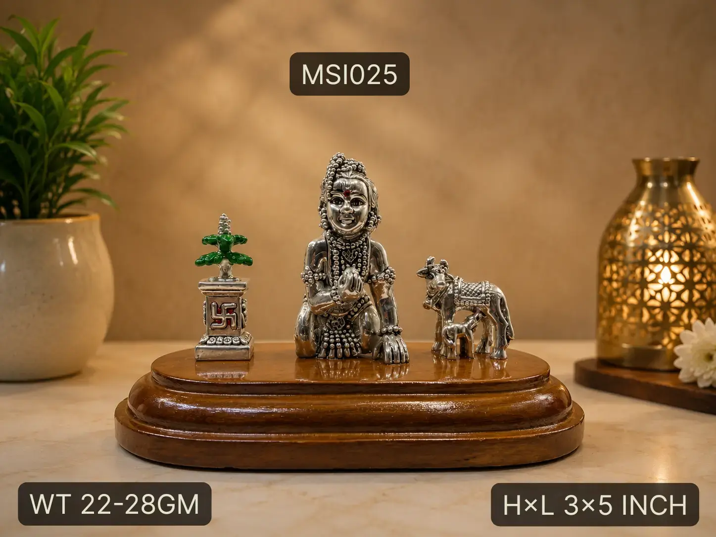 999 Silver Makhan Gopal