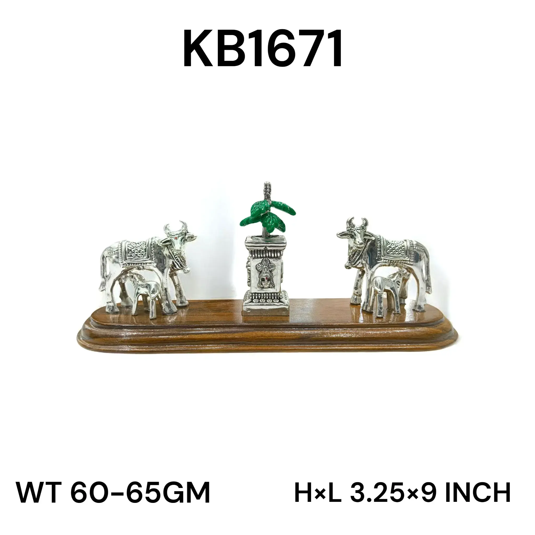 999 Silver Cow Right Side Face