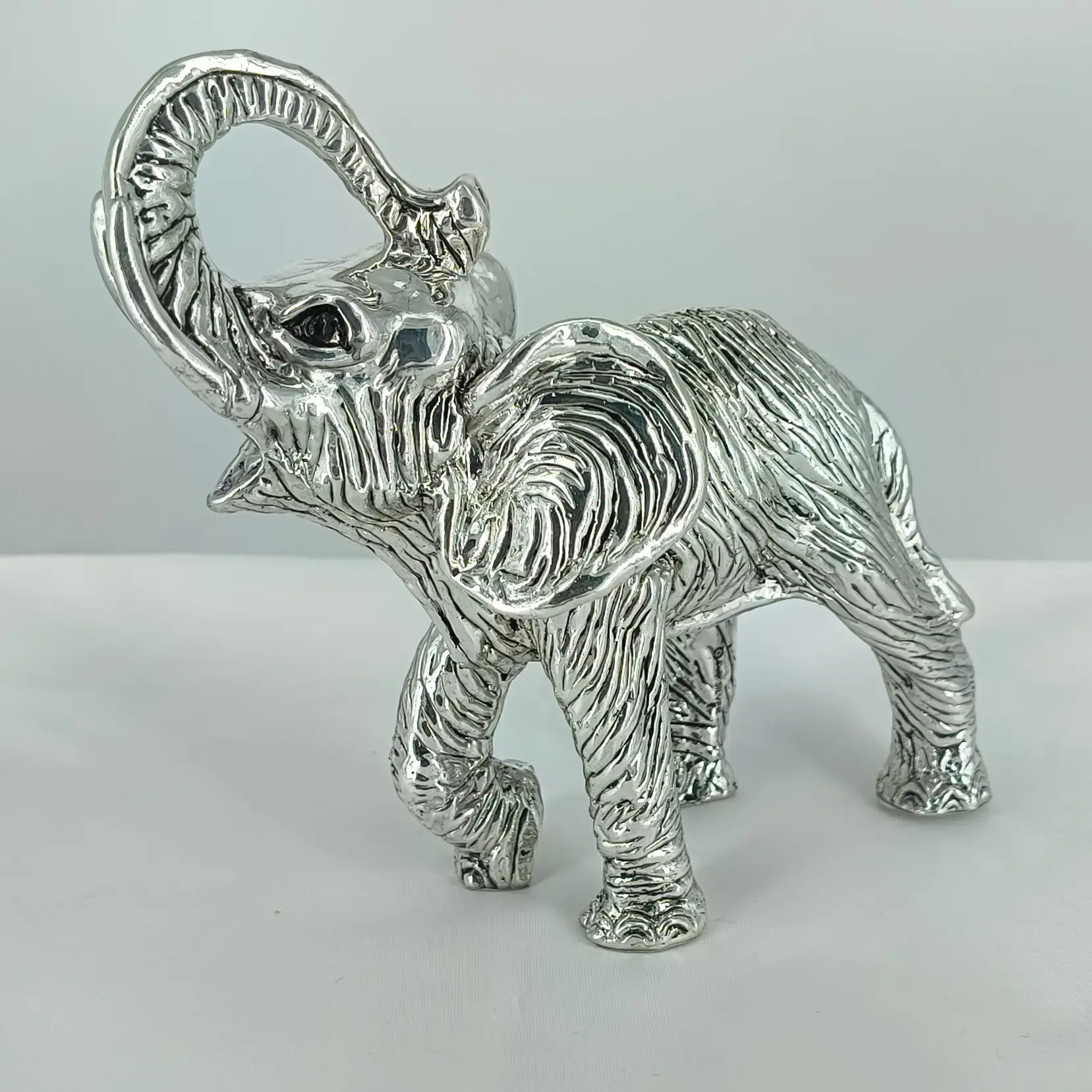 999 Silver Textured African Elephant