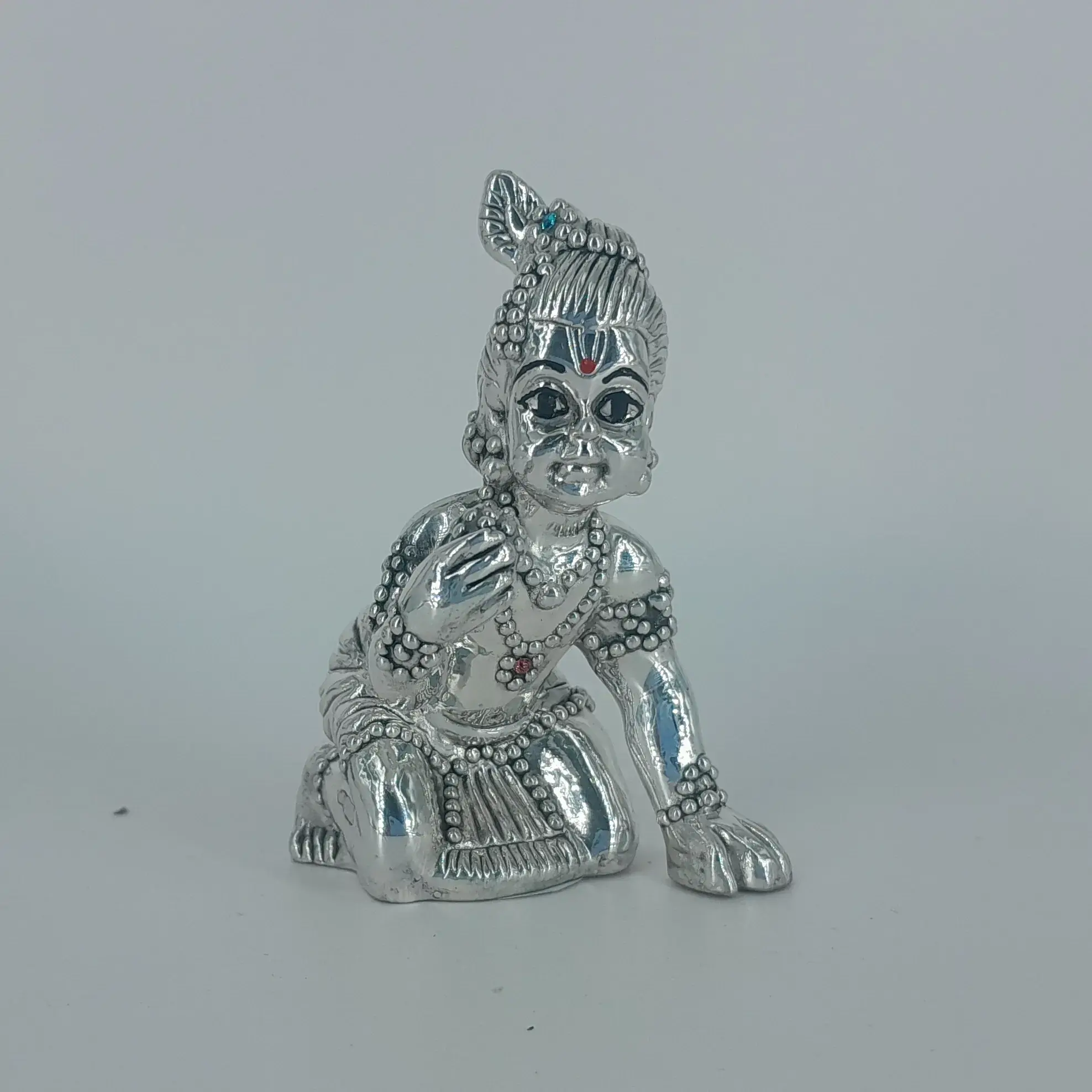 999 Silver Laddu Gopal