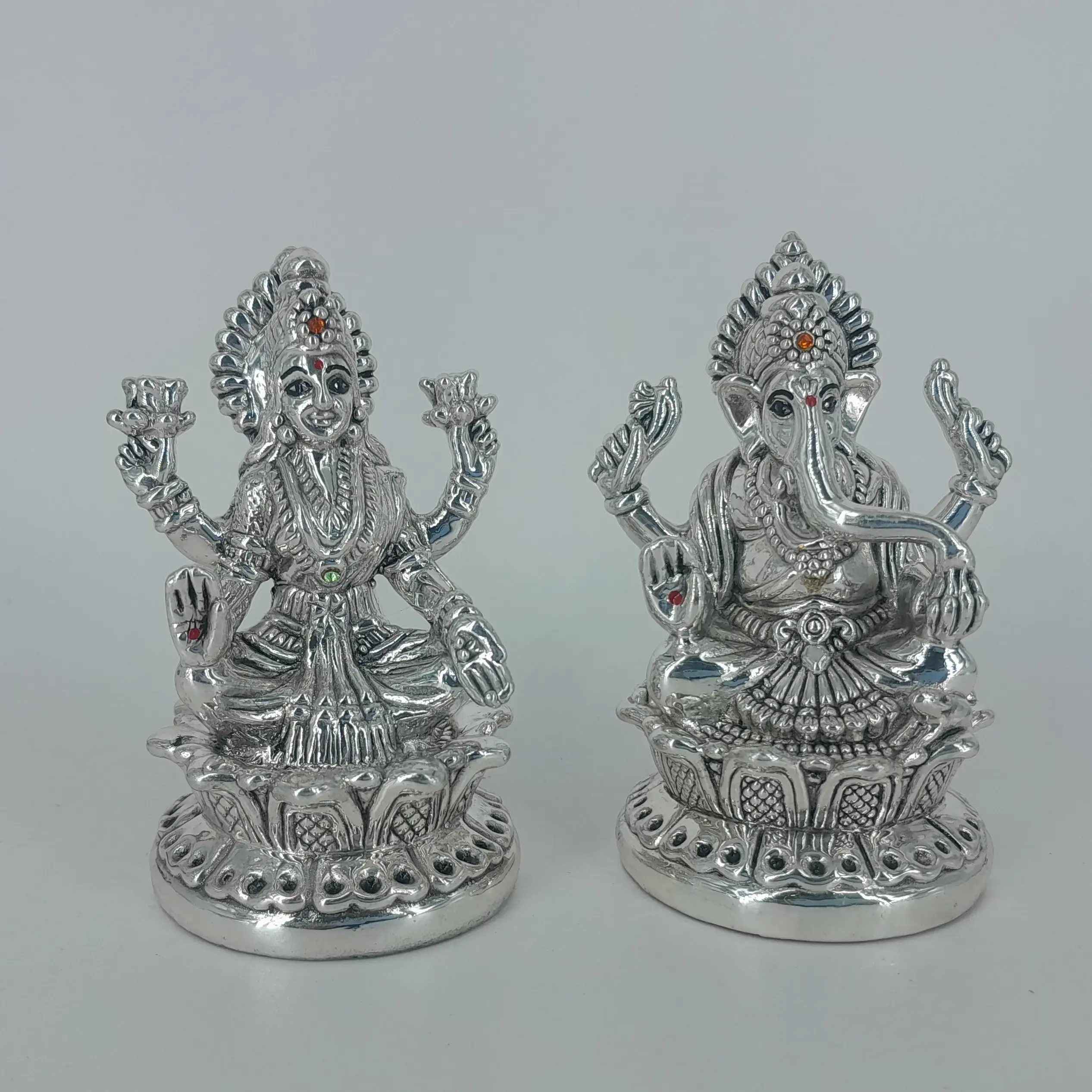 999 Silver Laxmi Ganesh