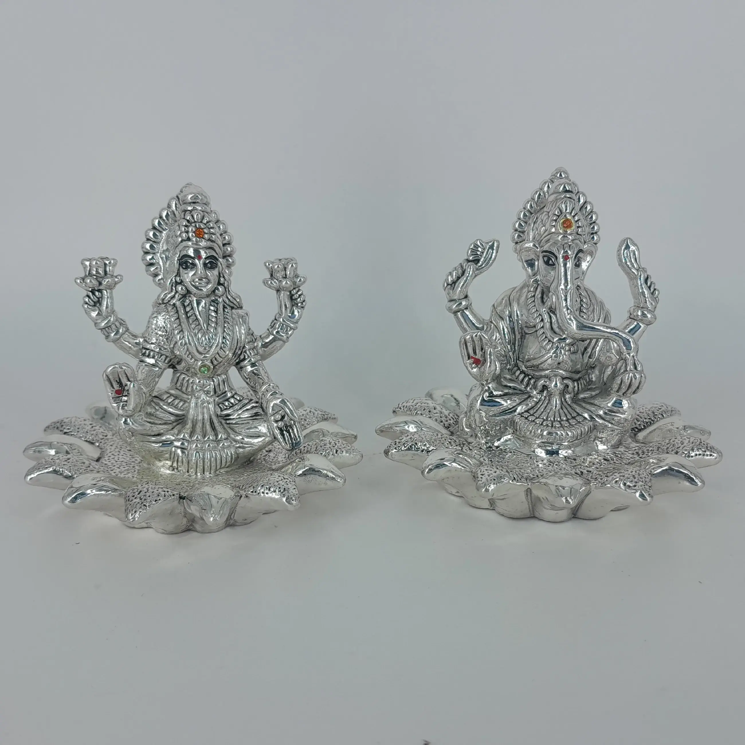999 Silver Laxmi Ganesh