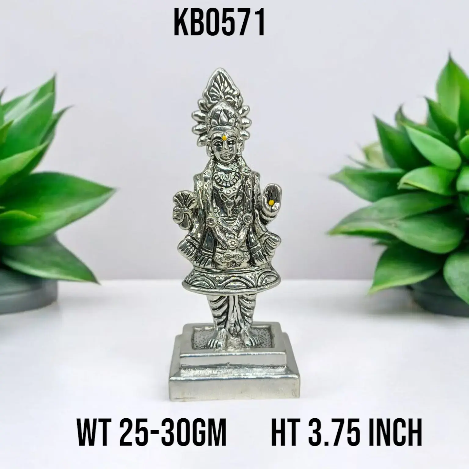999 Silver SWAMINARAYAN ji