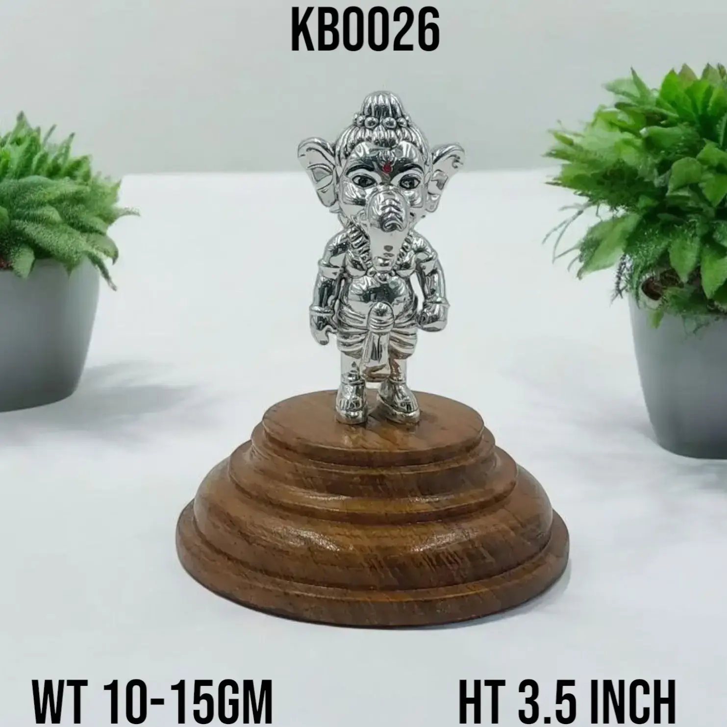 999 Silver Bal Ganeshji
