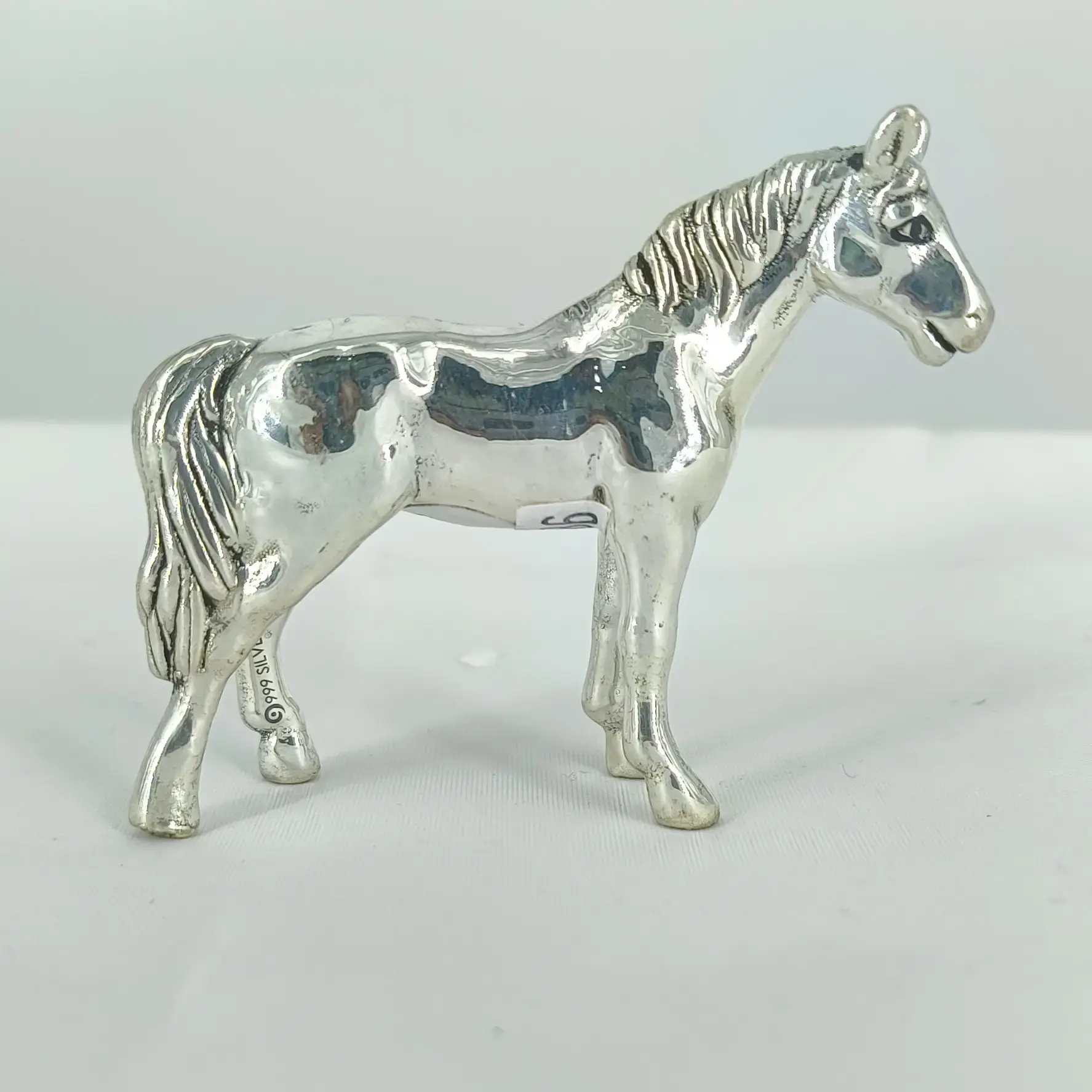 999 Silver Belgian Horse