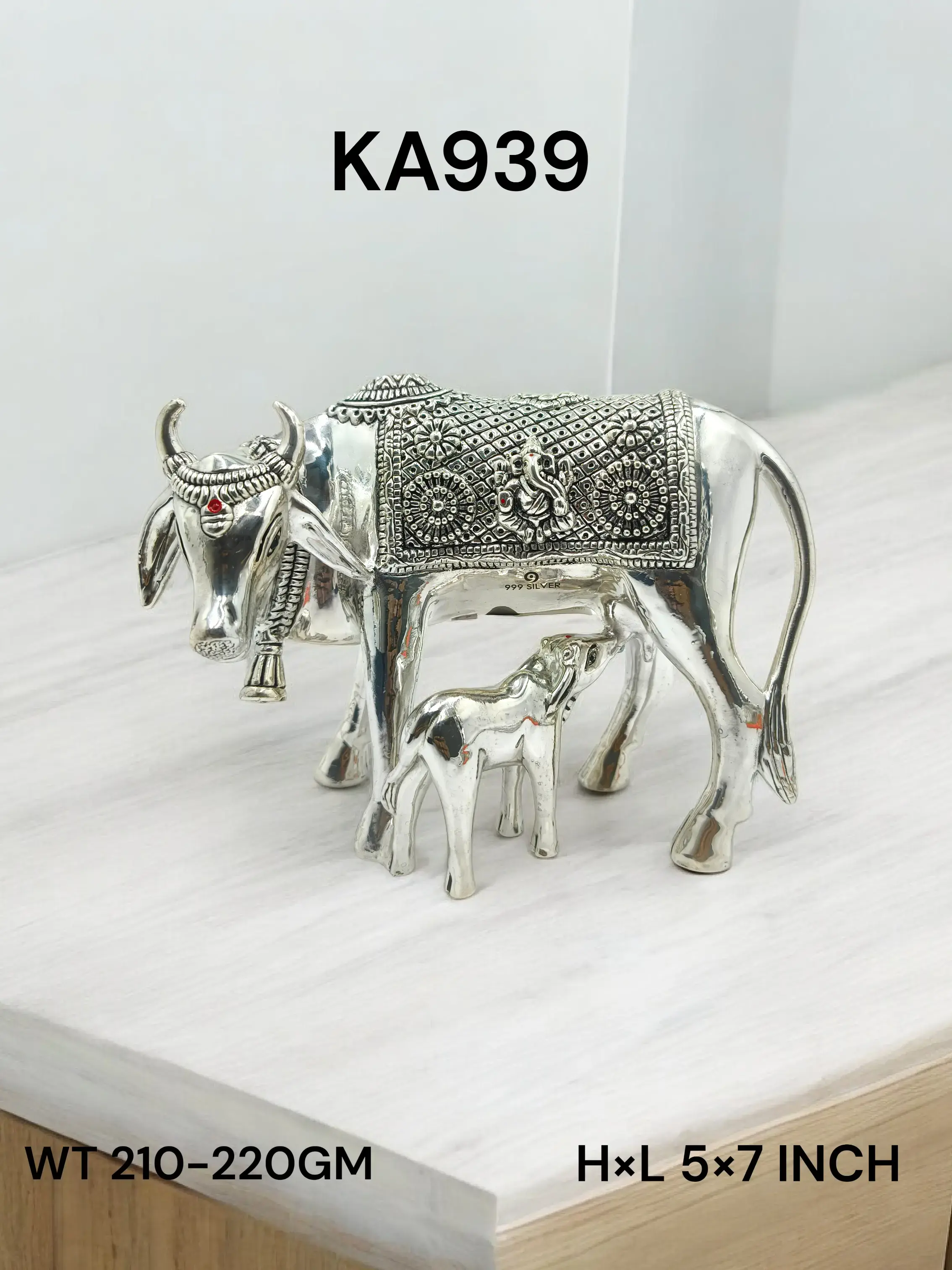 999 Silver Cow