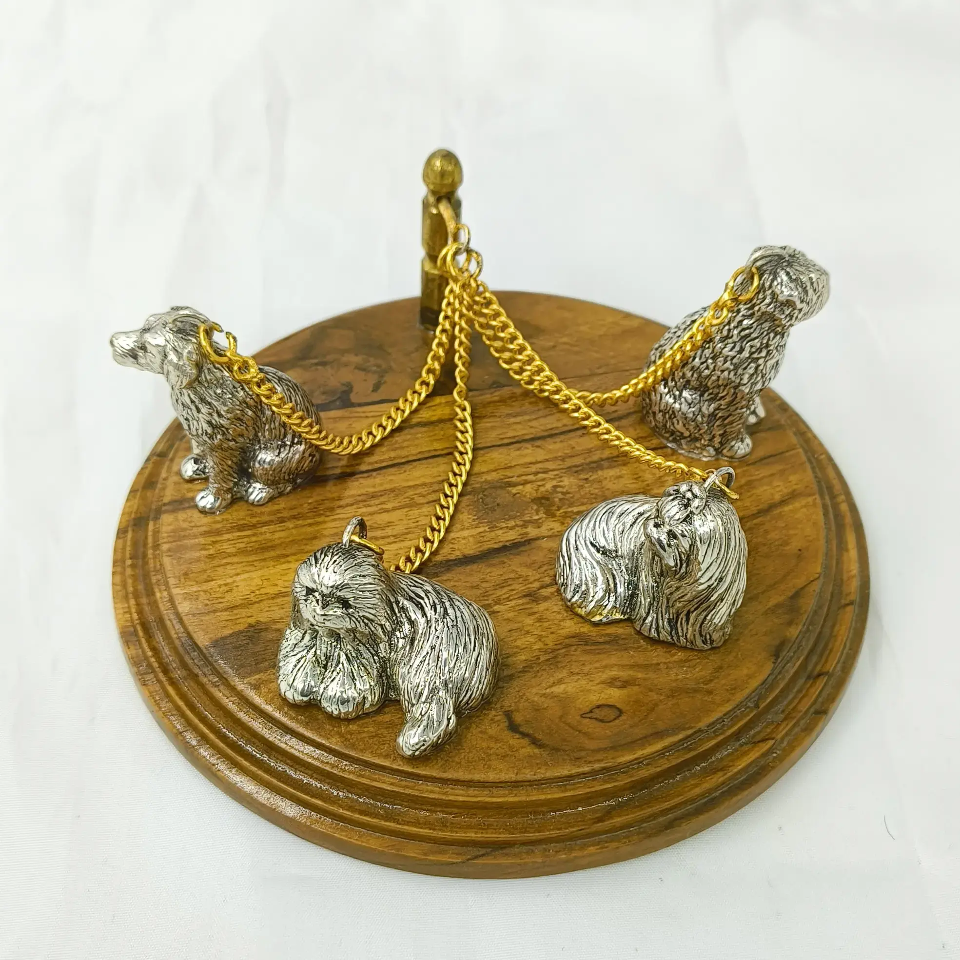 999 Silver Dog Set
