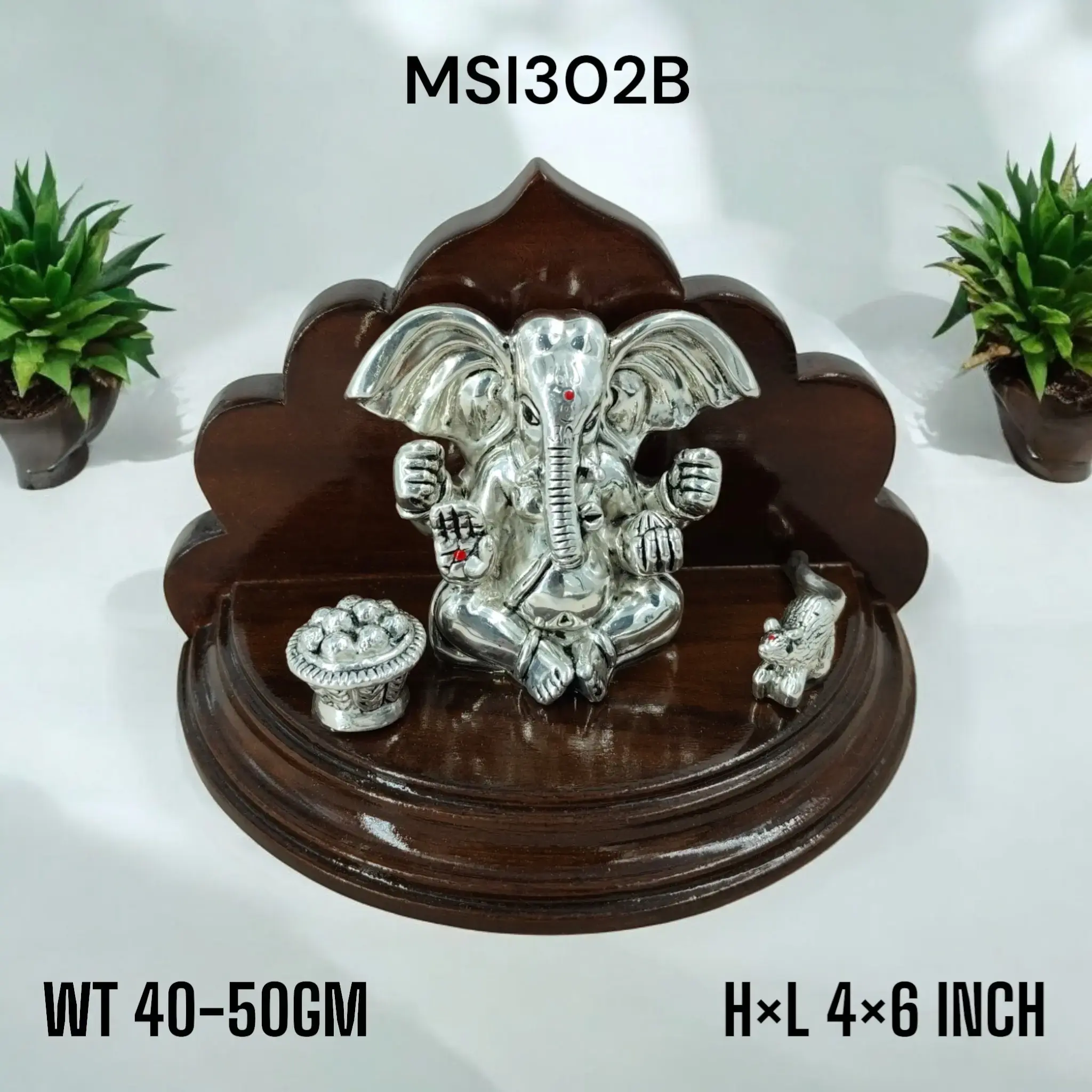 999 Silver Ganesha