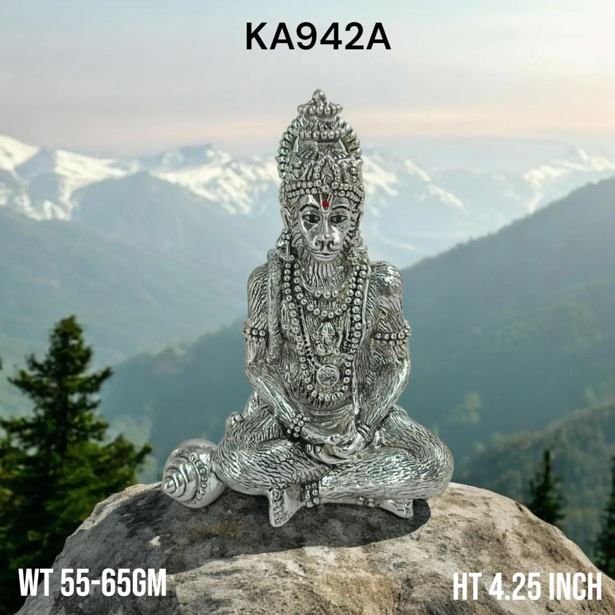 999 Silver Hanuman
