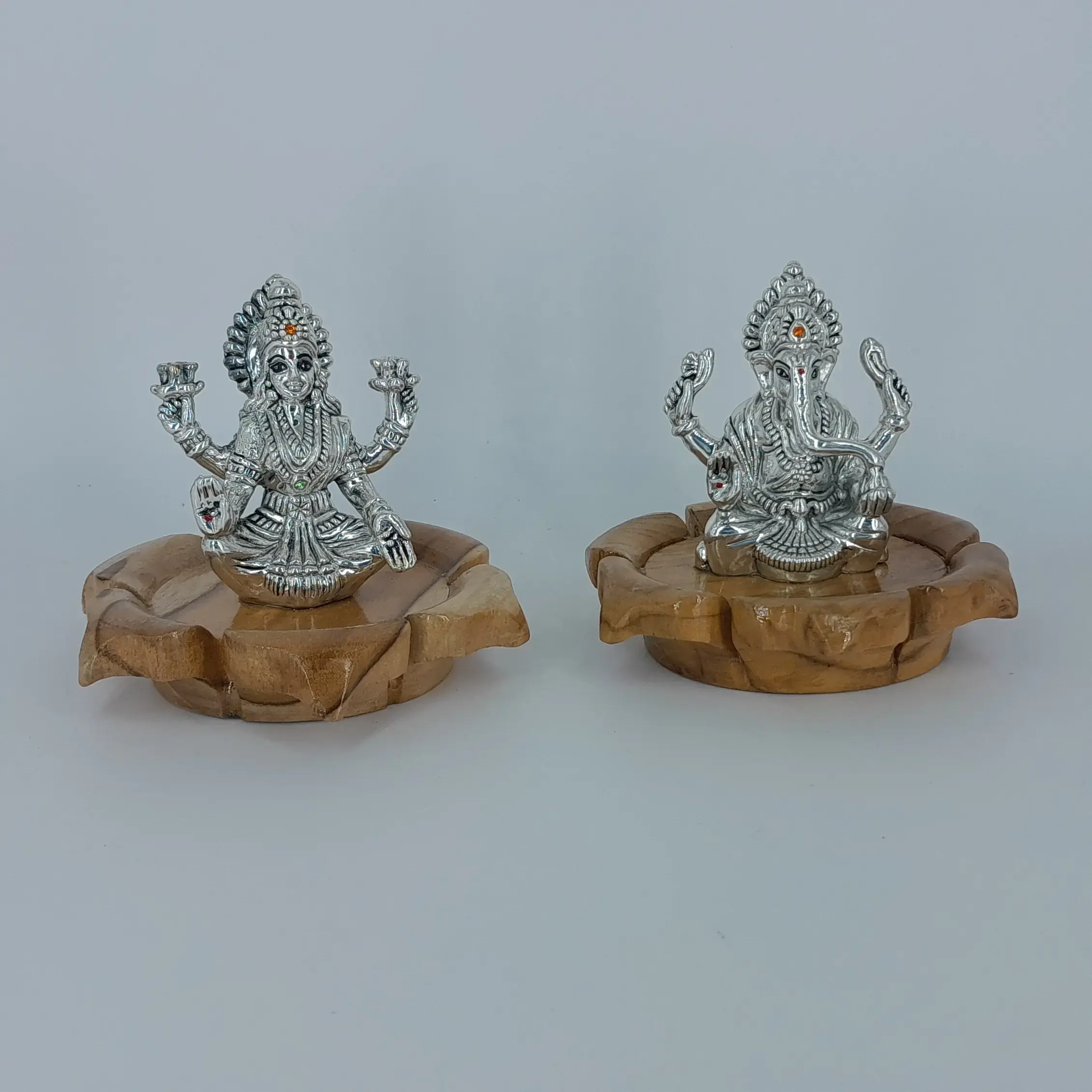 999 Silver Laxmi Ganesh
