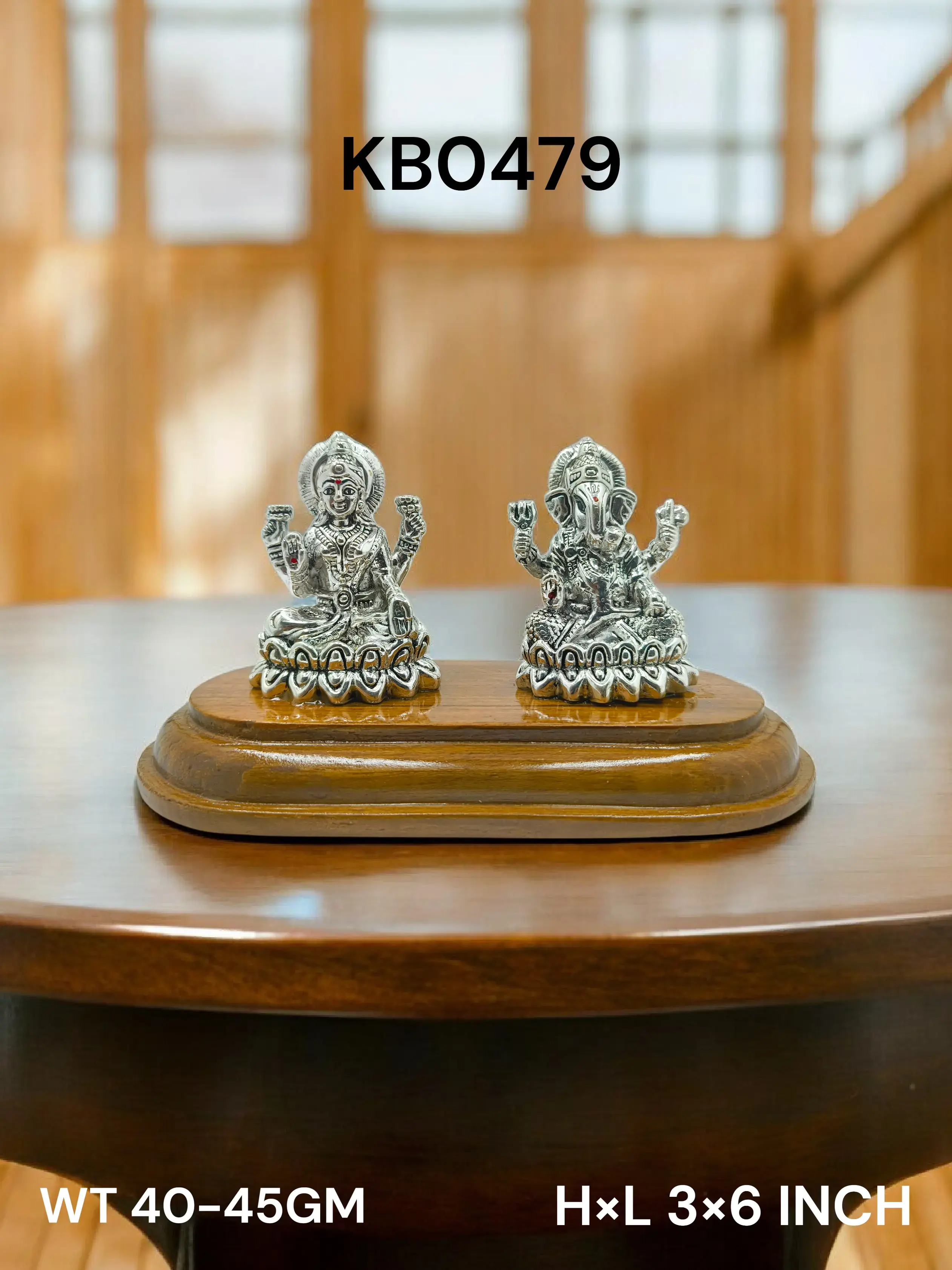 999 Silver Laxmi Ganesh
