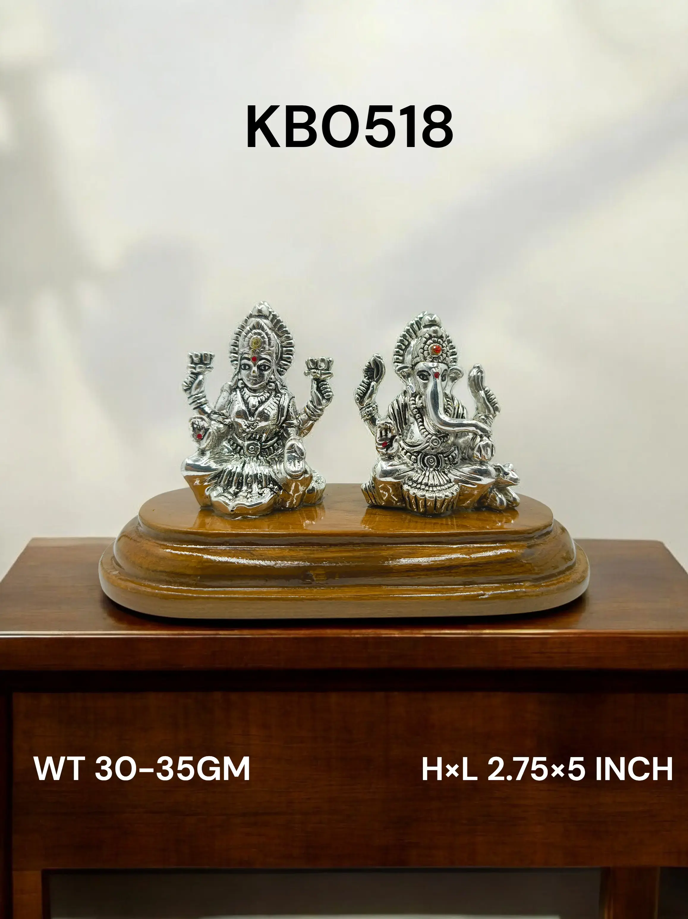 999 Silver Laxmi Ganesh